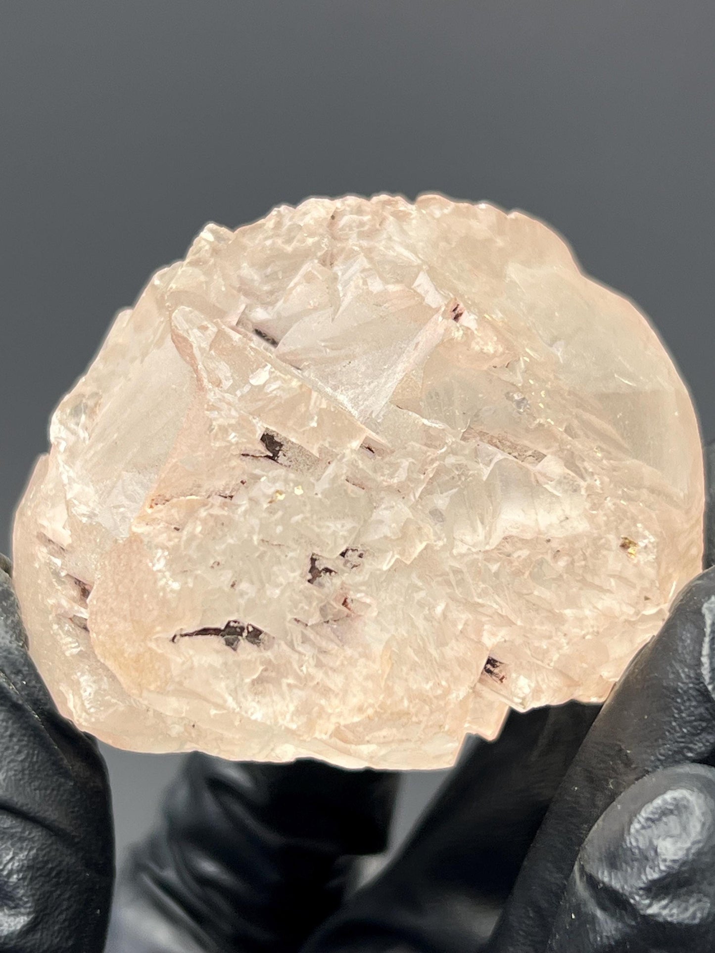 Cathedral Pink Crystal Calcite