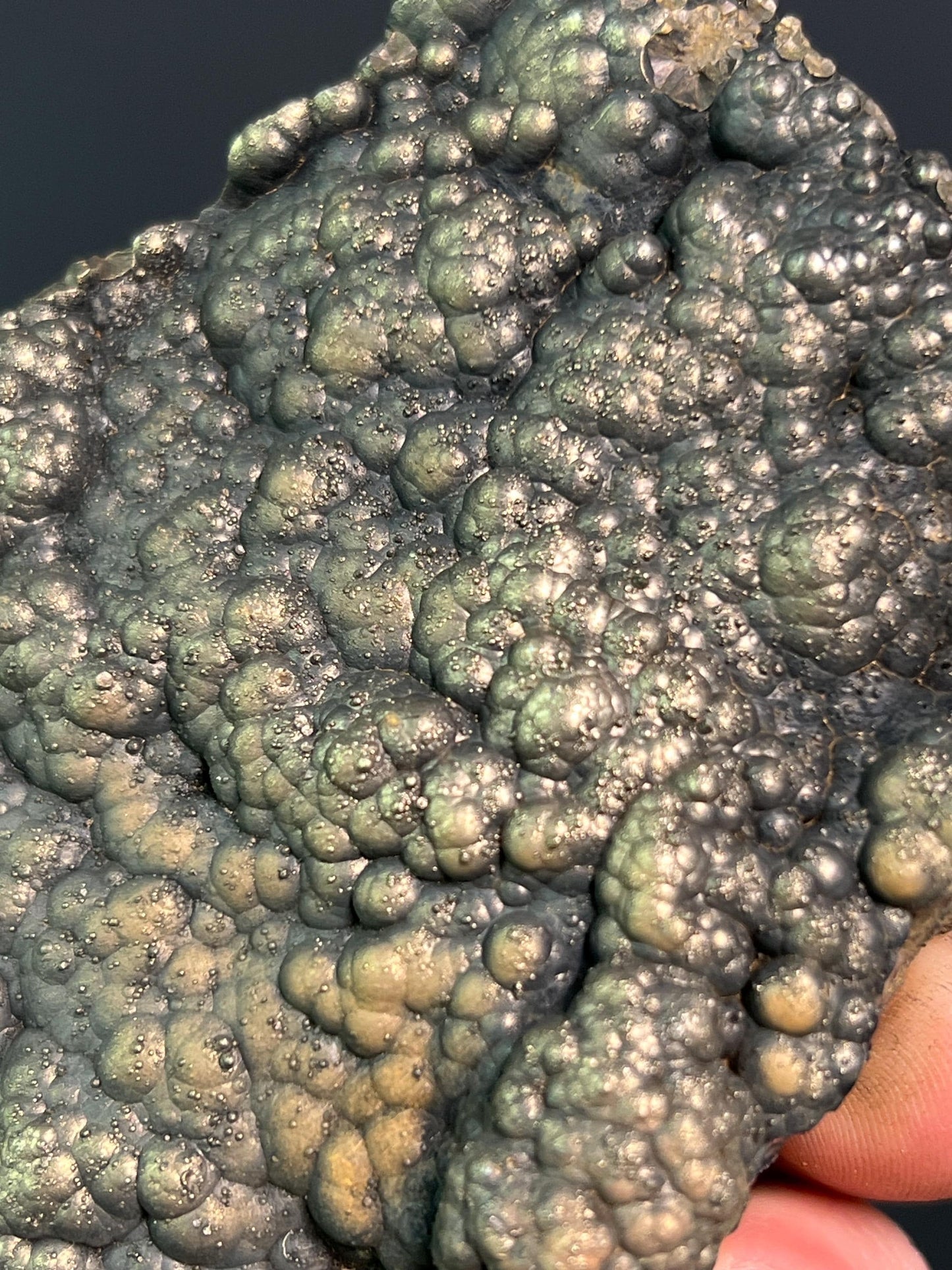 "Museum Grade" Golden Color Botryoidal Goethite - Crystal Gemstone AE