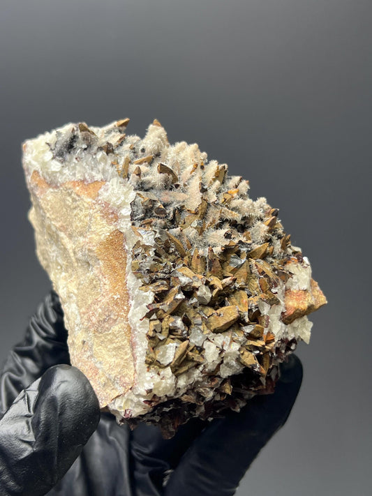 Feather Red Crystal Calcite