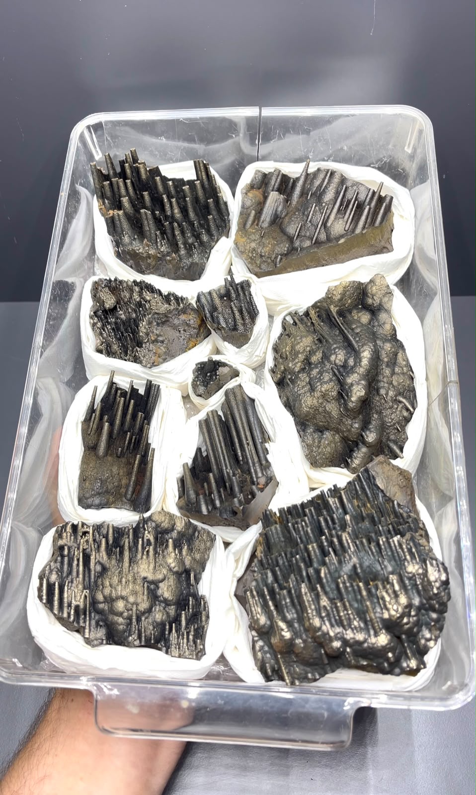 RESERVED Golden Color Goethite Box