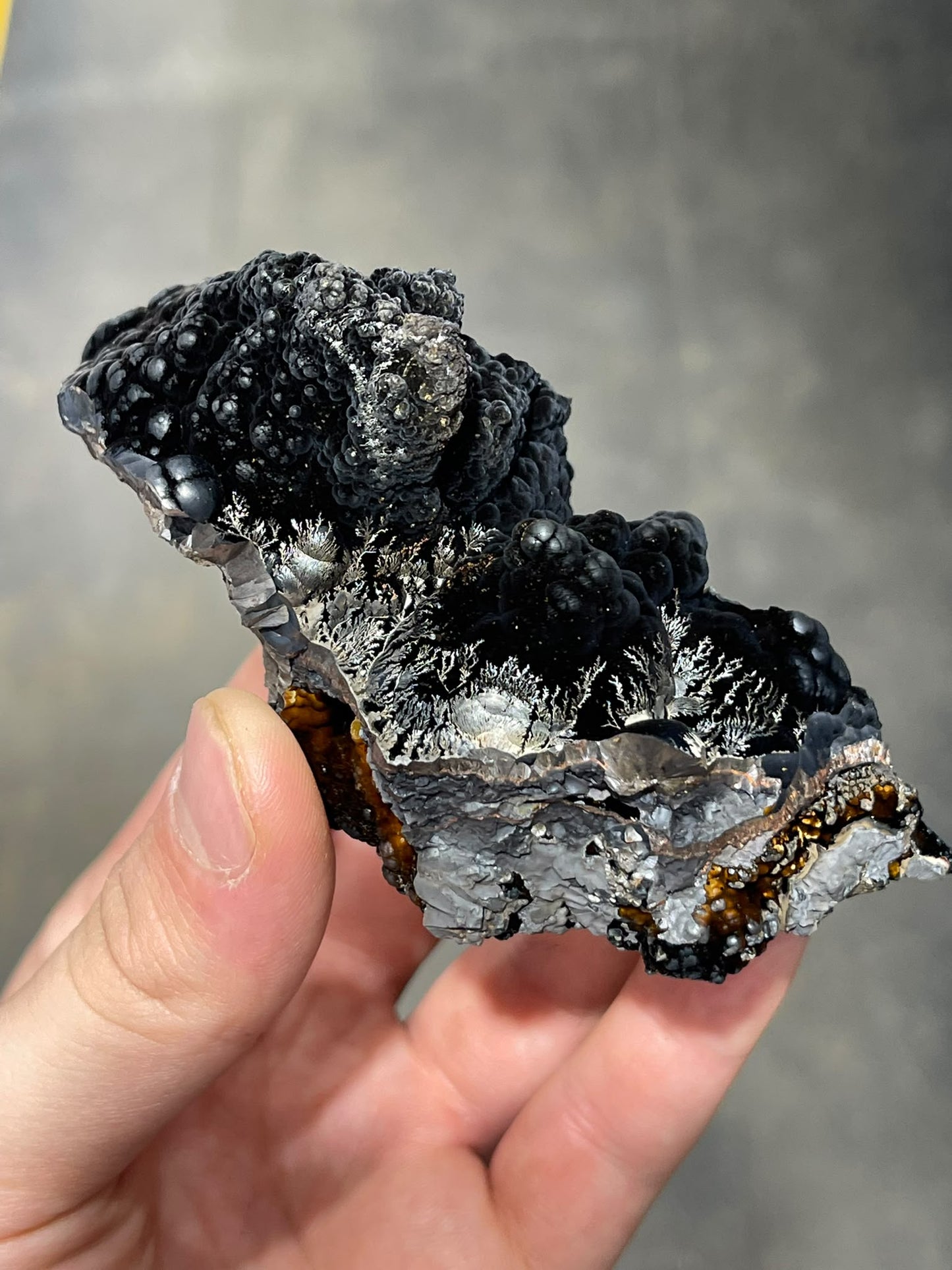 RESERVED Silver With Goethite