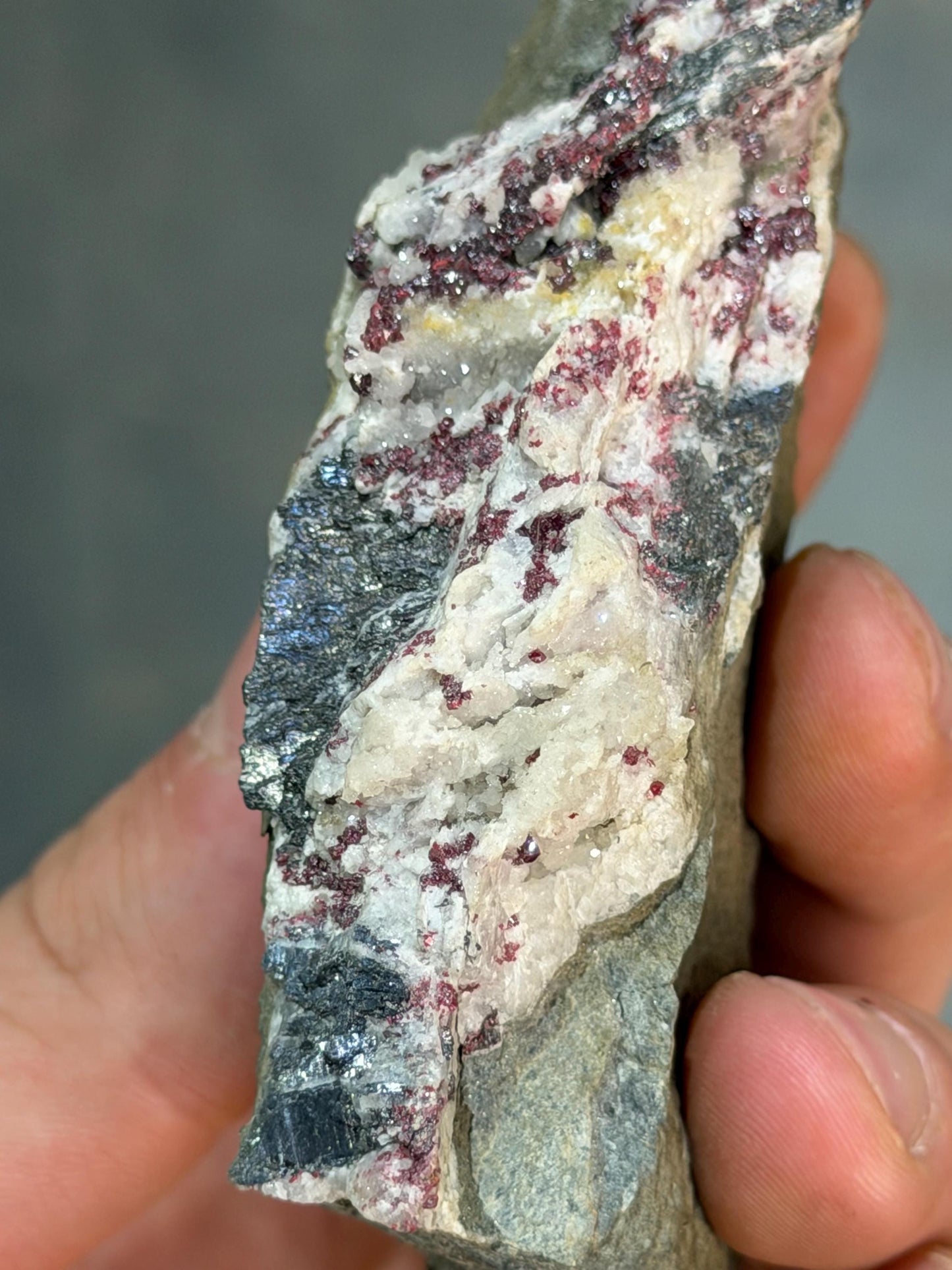 Cinnabar And Stibnite Specimen