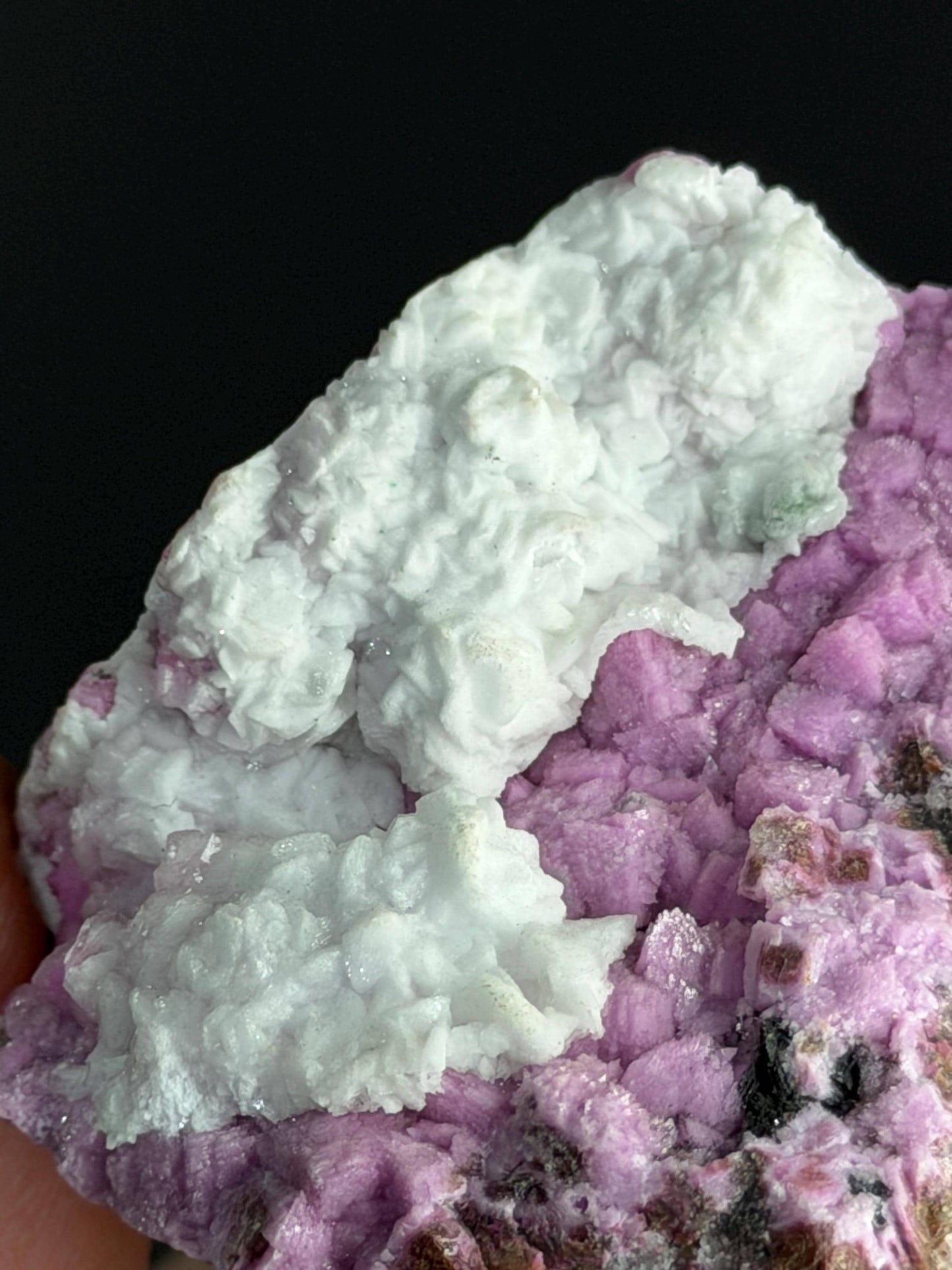 Calcite With Pink Cobaltian Calcite