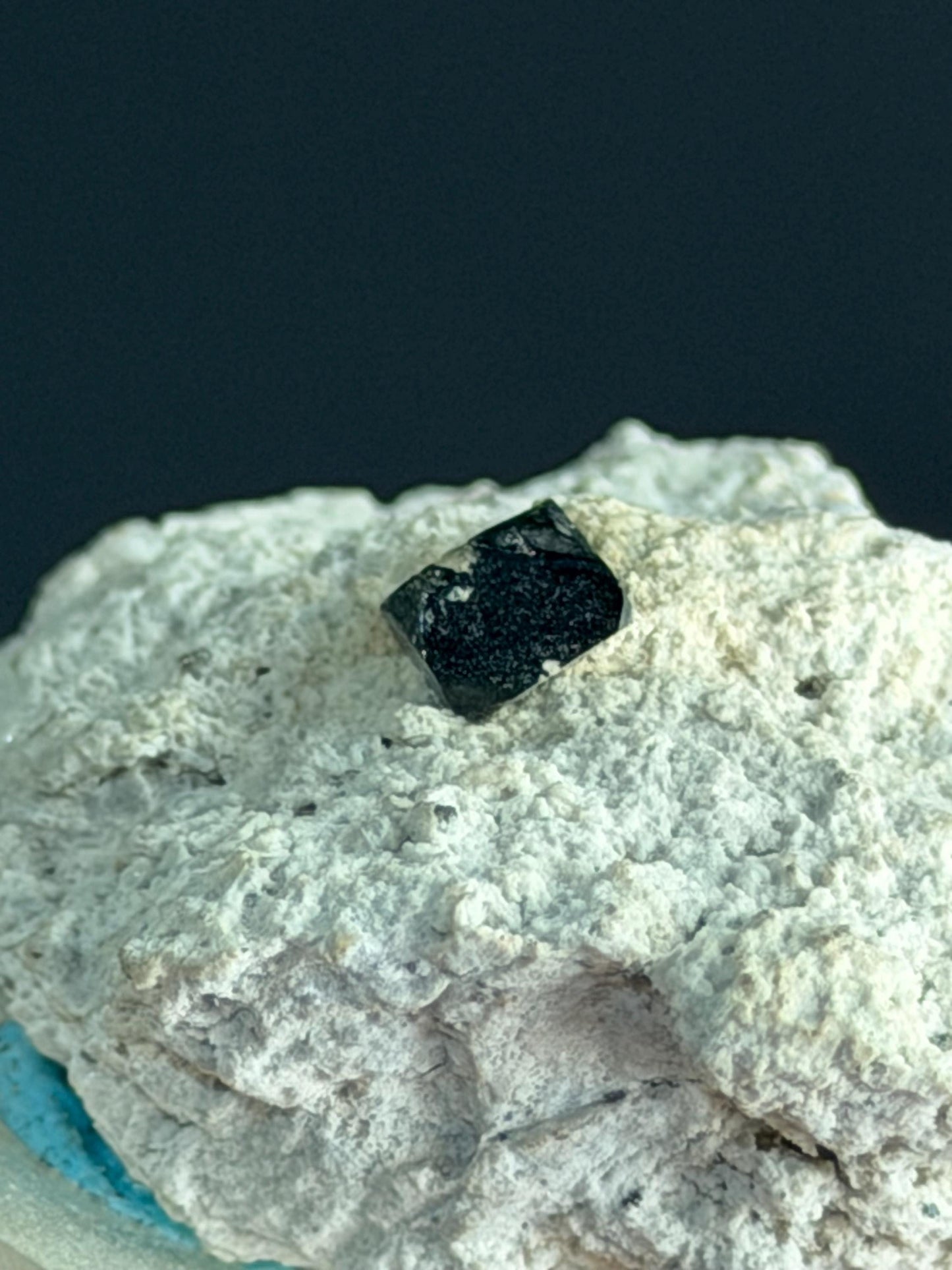 Bixbyite On Matrix