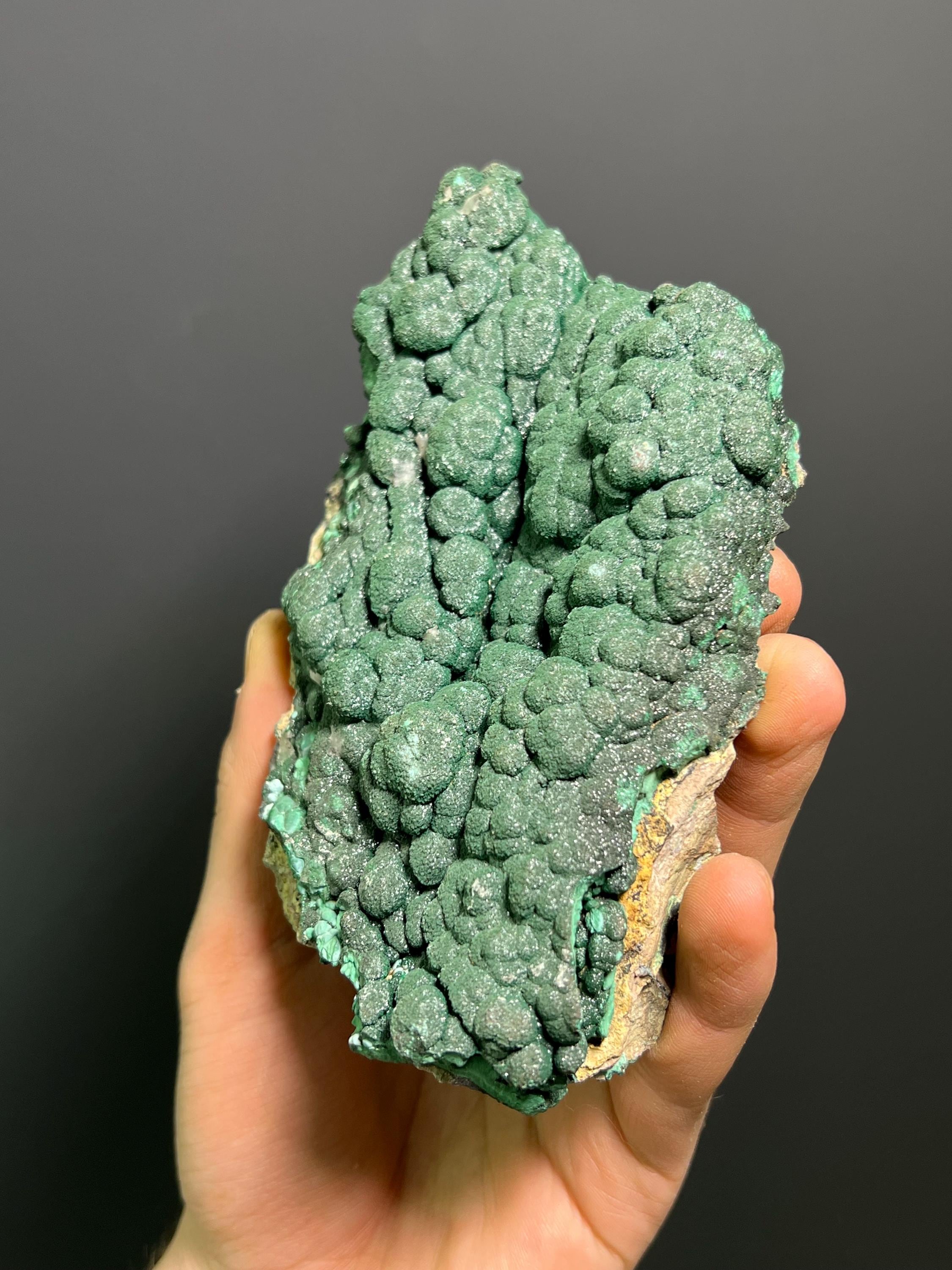 Malachite Specimen, 760gram - Crystal Gemstone AE 