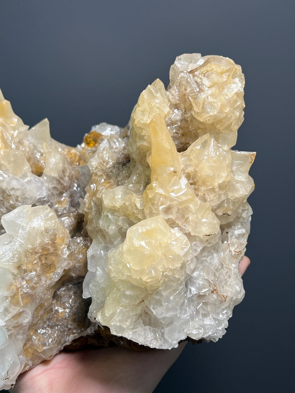 Special, Large Size Crystal Calcite Specimen, 4,5Kg - Crystal Gemstone AE 