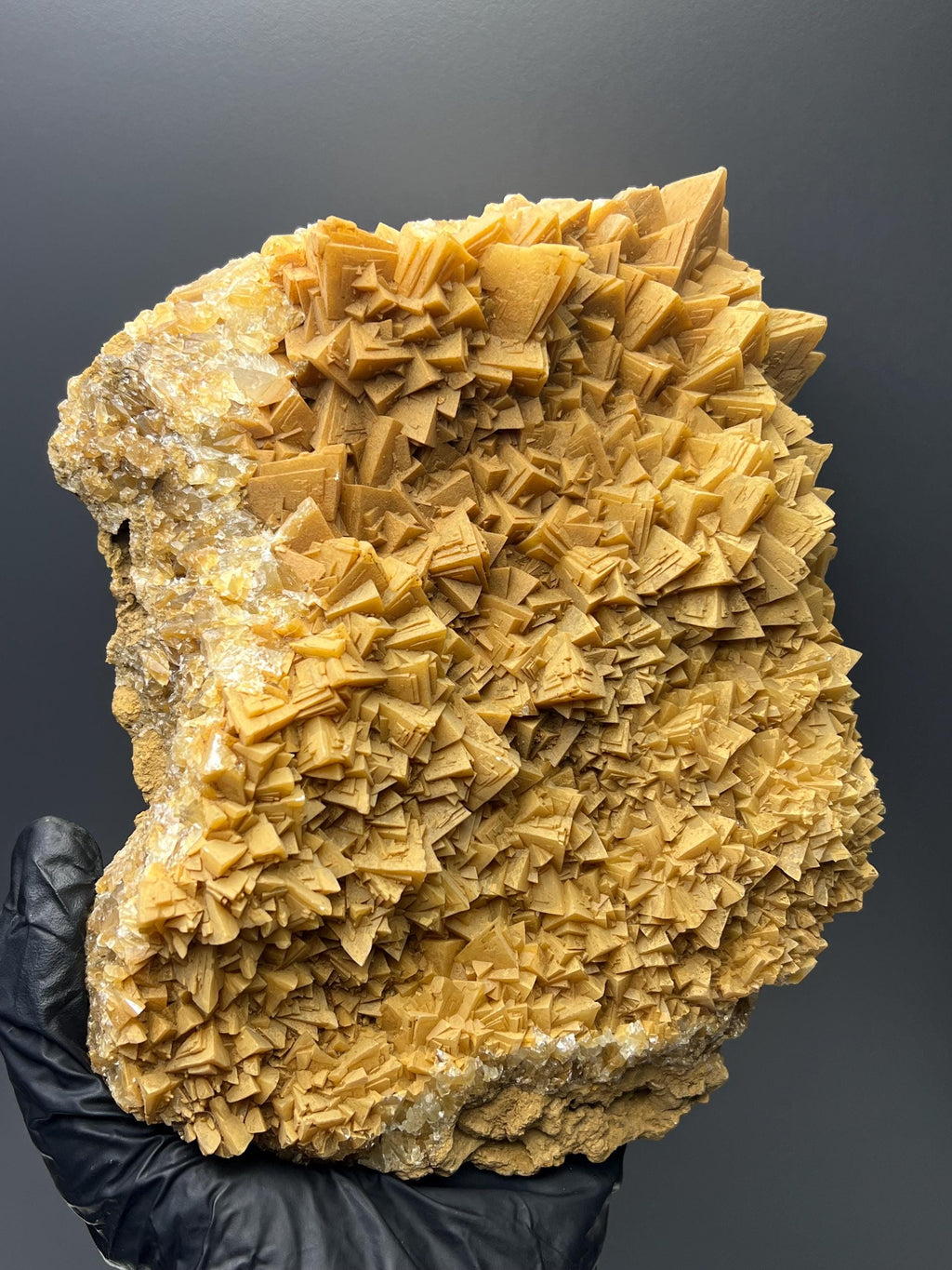 Very Special! Large Size Orange Crystal Calcite - Crystal Gemstone AE 