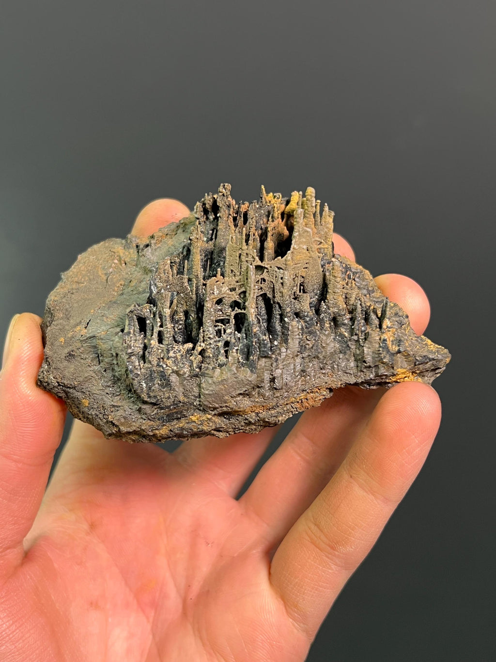 Museum Grade Stalactite Bridges Goethite - Crystal Gemstone AE 