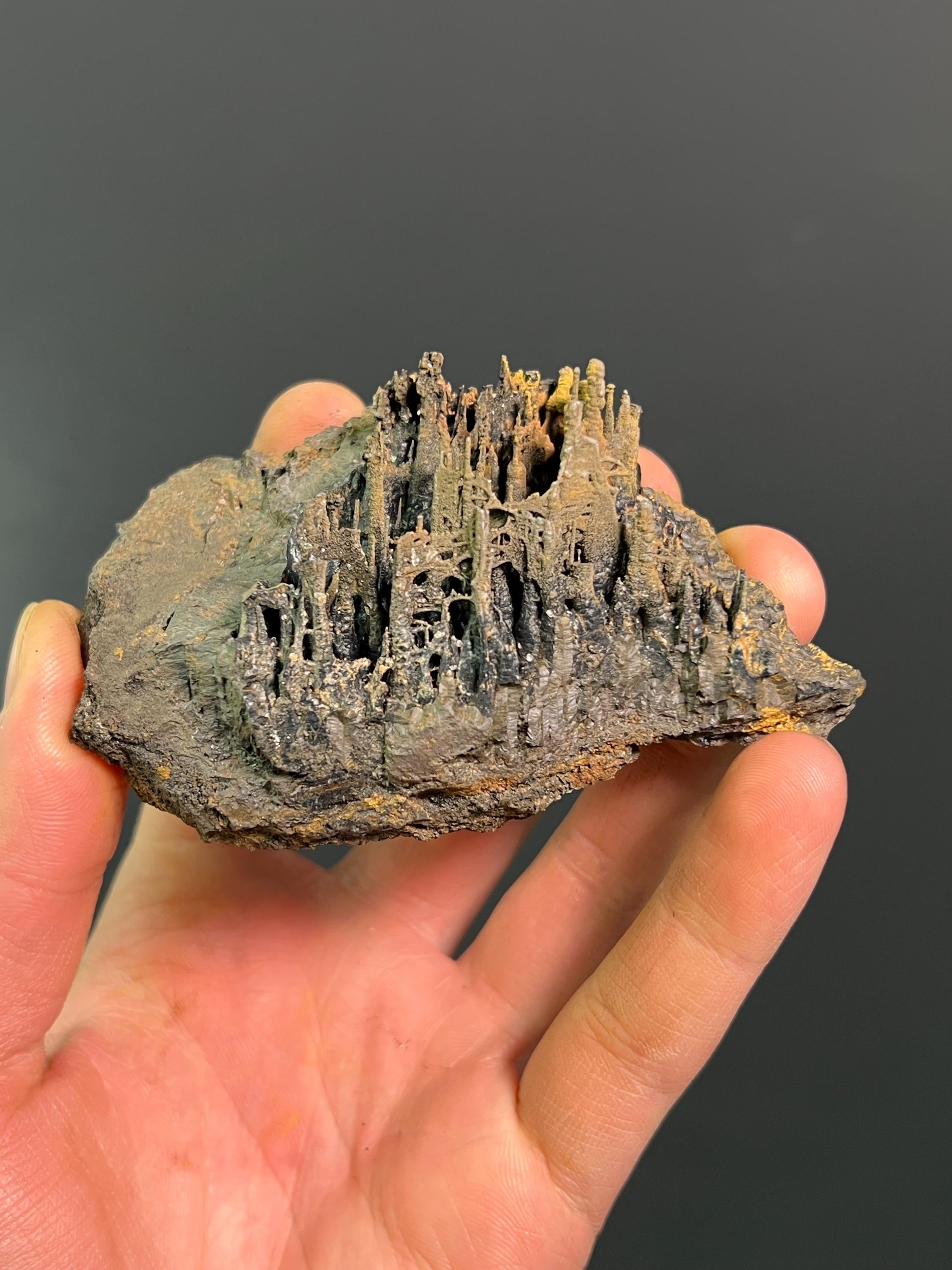 Museum Grade Stalactite Bridges Goethite - Crystal Gemstone AE 