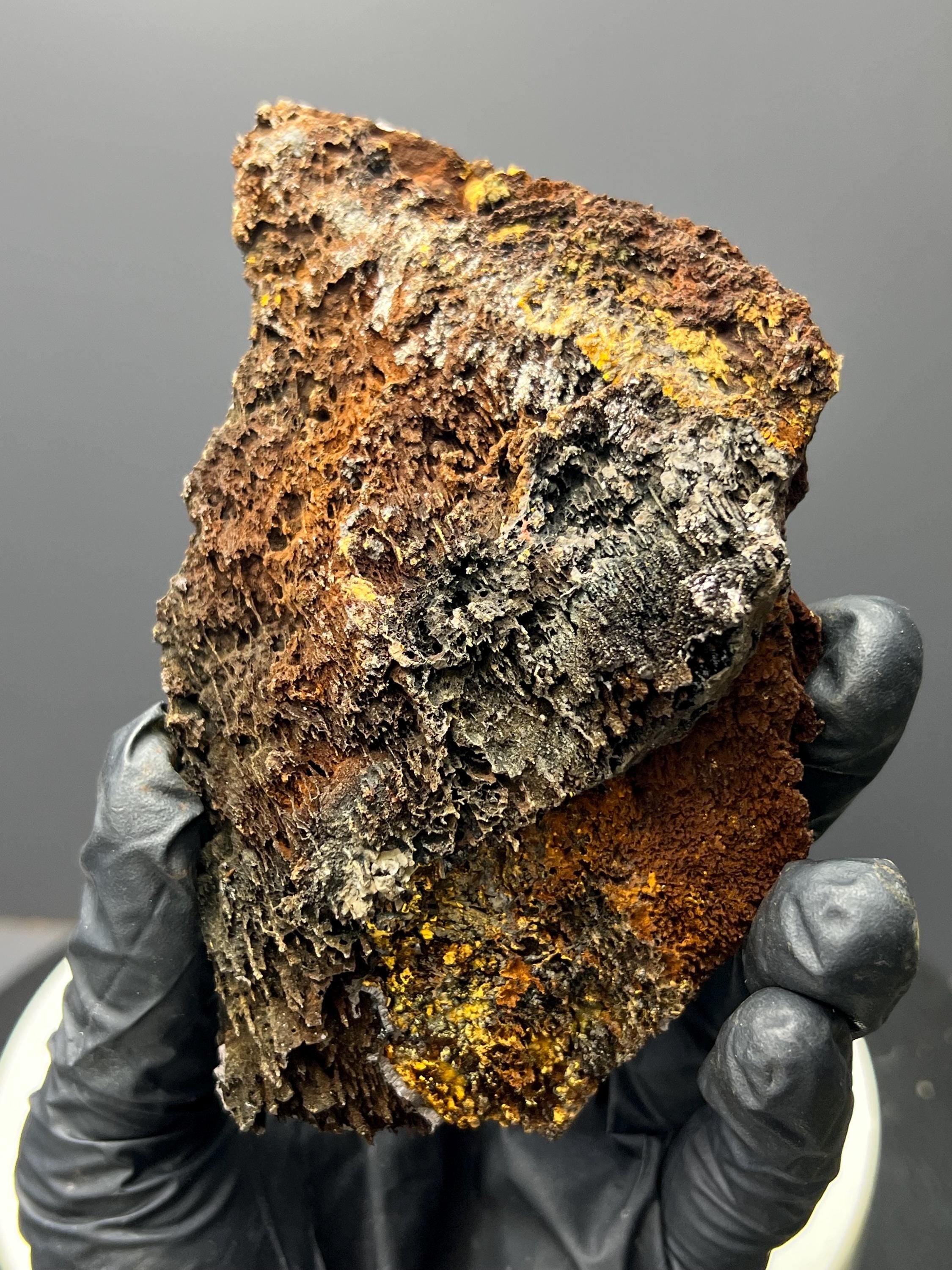 Museum Grade, Limonite With Stalactite Goethite Specimen - Crystal Gemstone AE 
