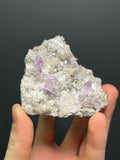 Quartz War Amethyst Specimen - Crystal Gemstone AE 