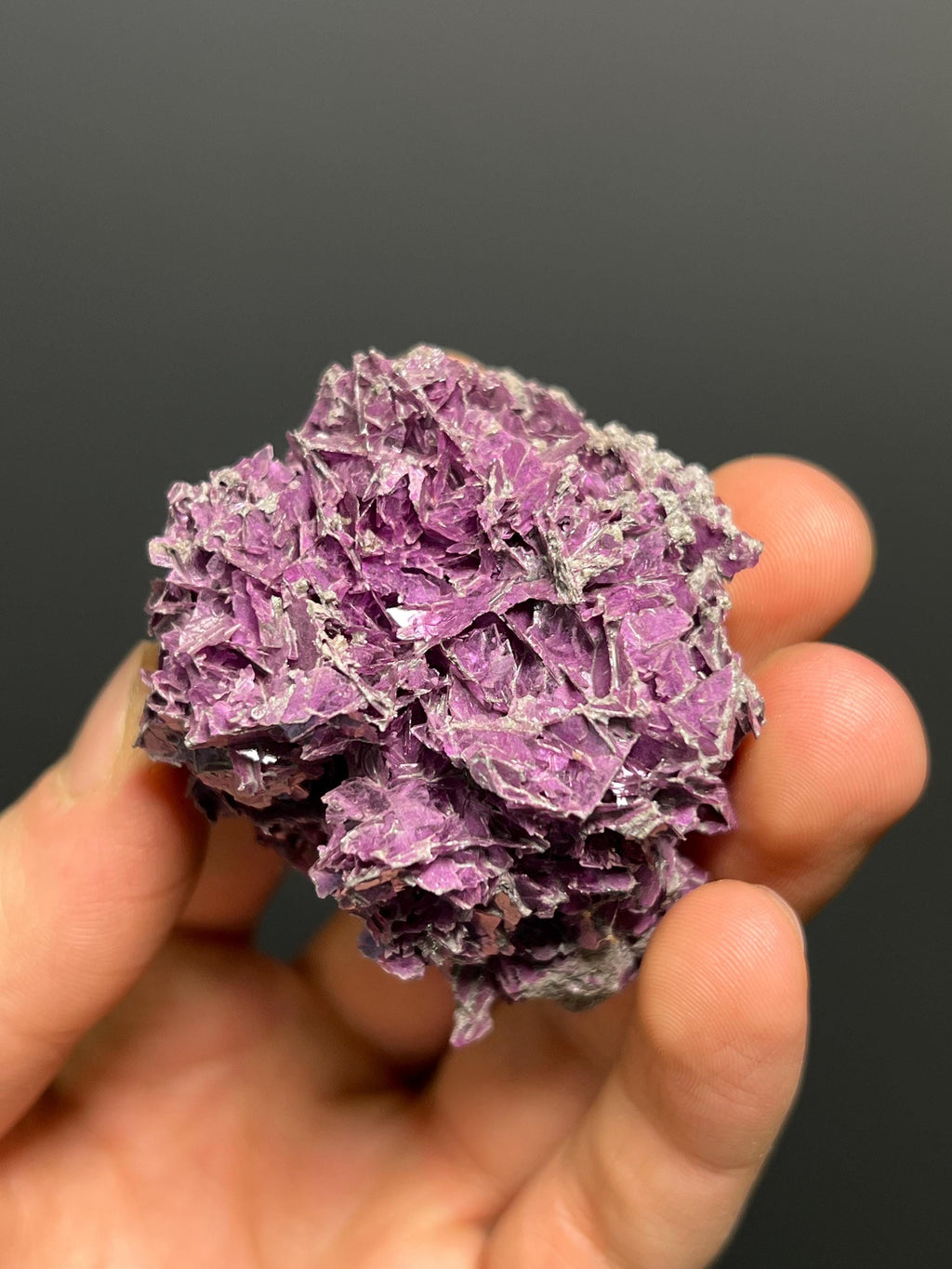 Purple Mica Lepidolite Crystal Specimen - Australia - Crystal Gemstone AE 