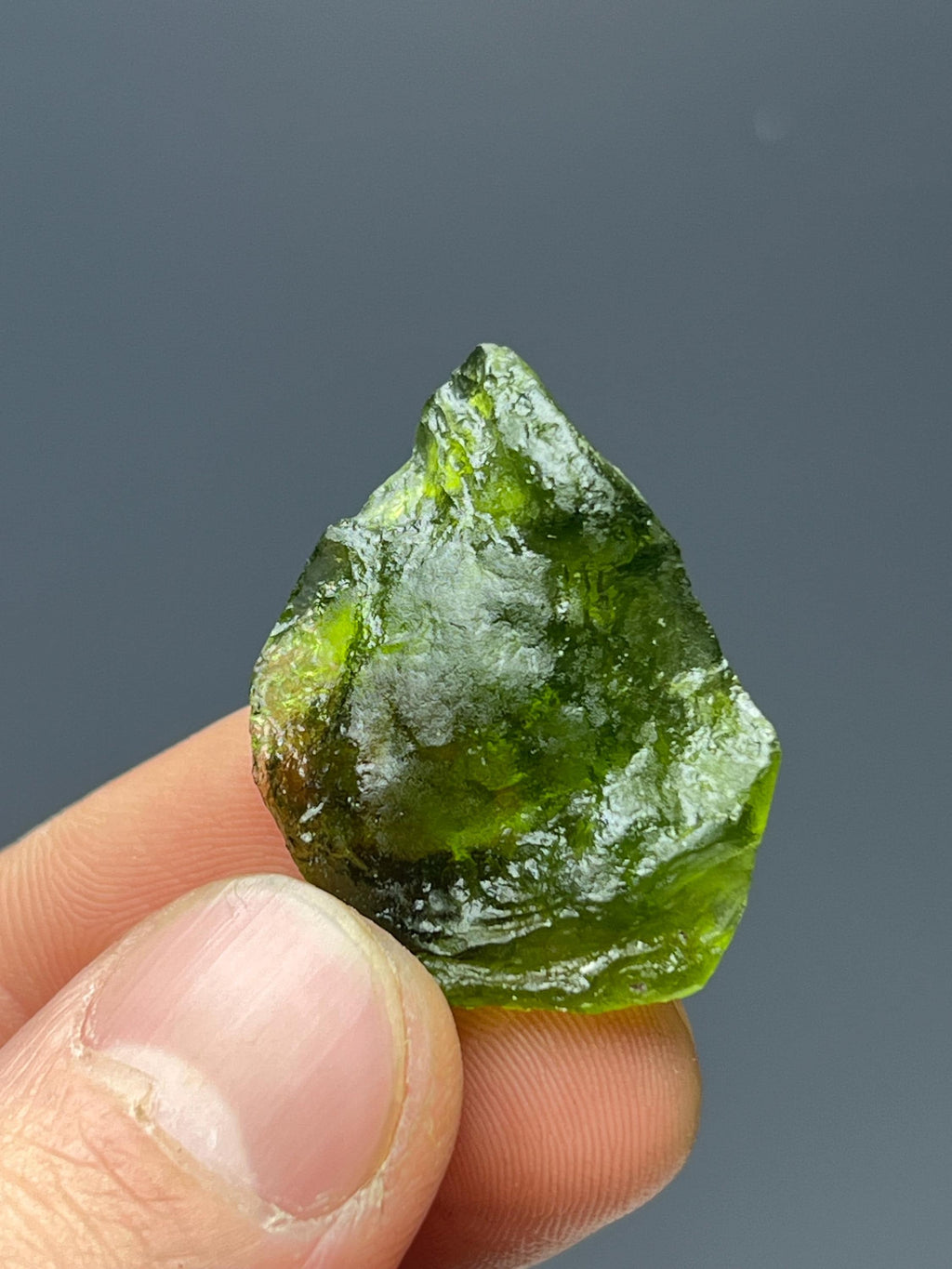 2 Pieces Moldavite Specimens - Crystal Gemstone AE 
