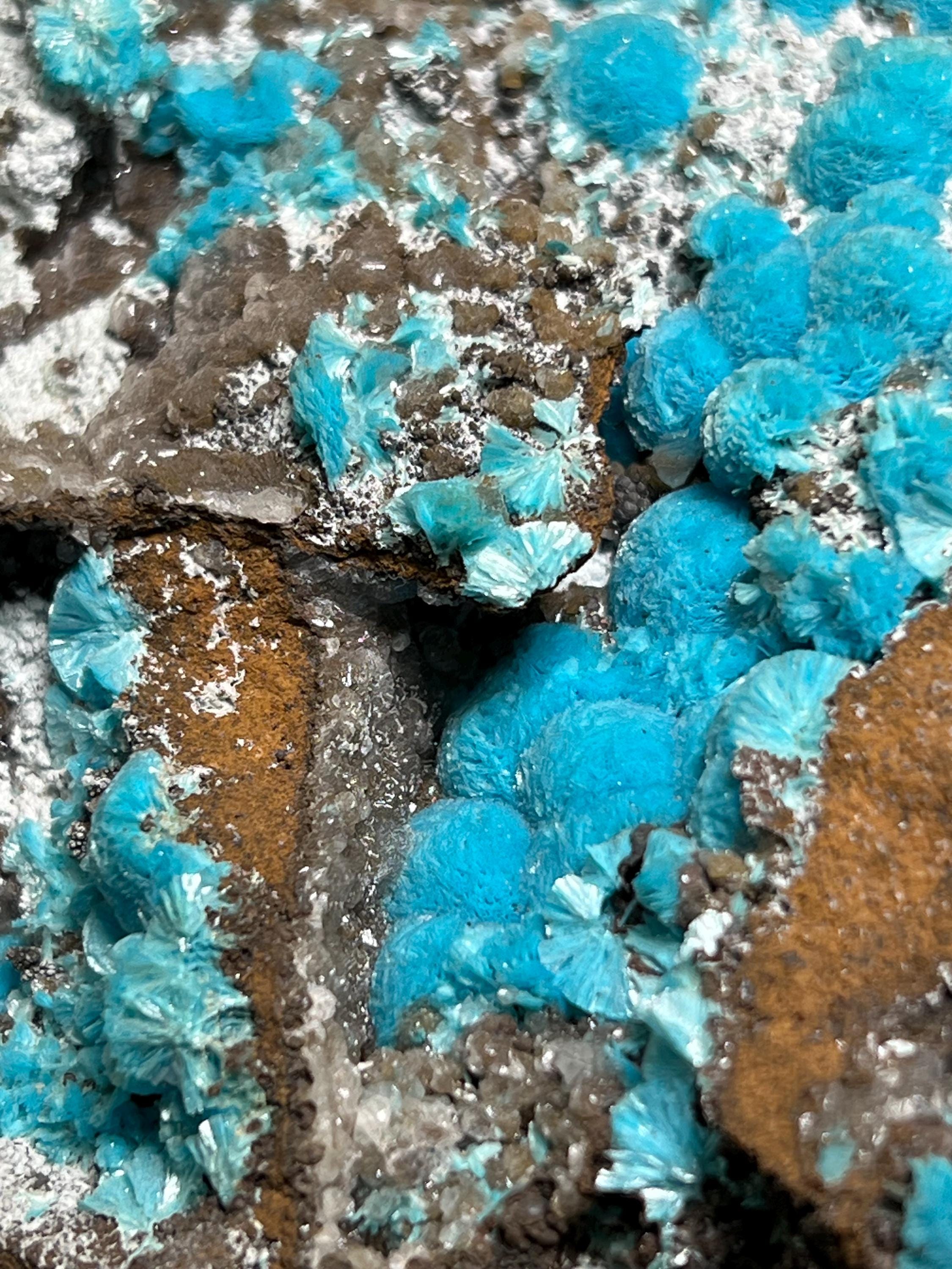 Showy Specimen, Aurichalcite Specimen, 350gram - Crystal Gemstone AE 
