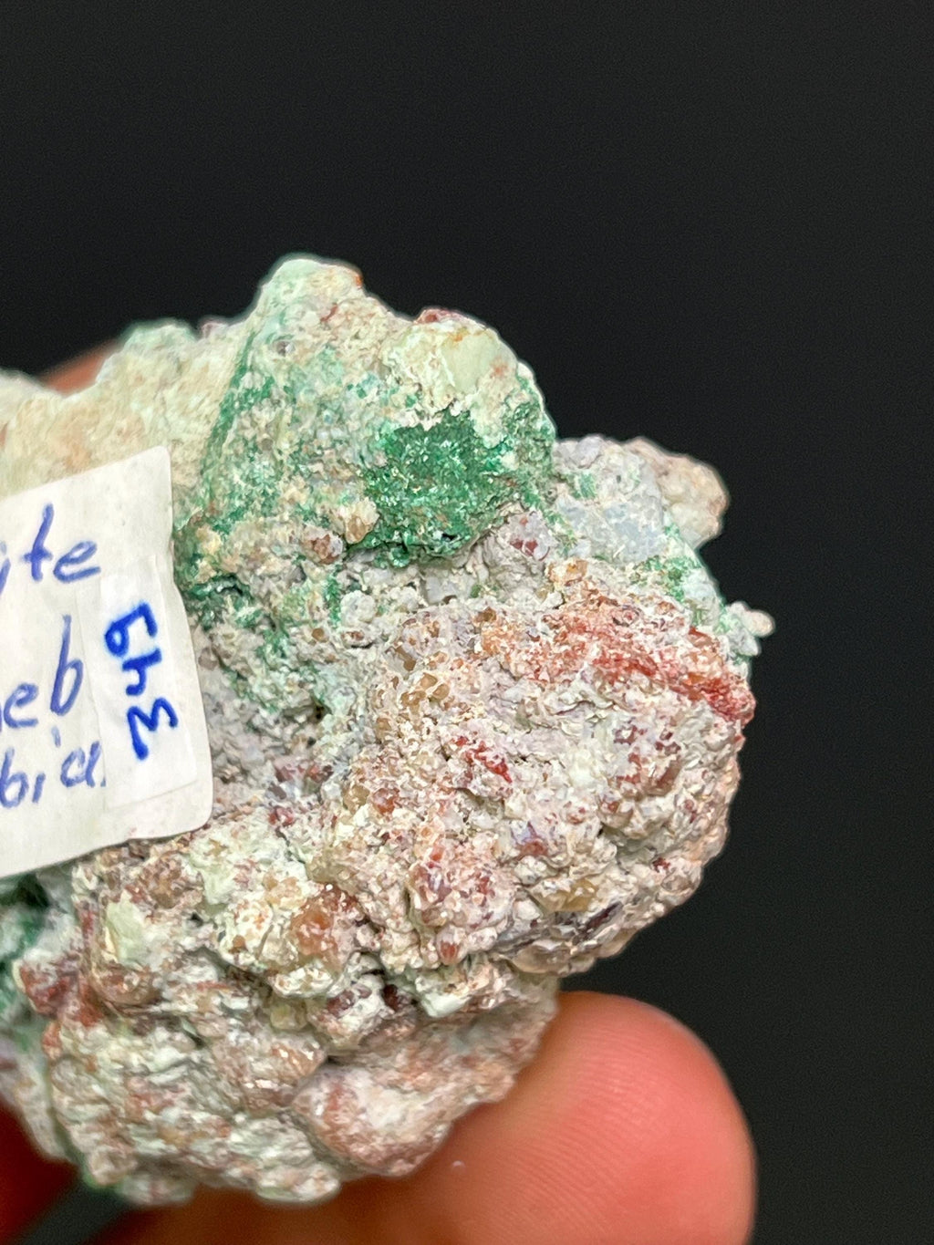 Beautiful Cuprite Specimen - Crystal Gemstone AE 