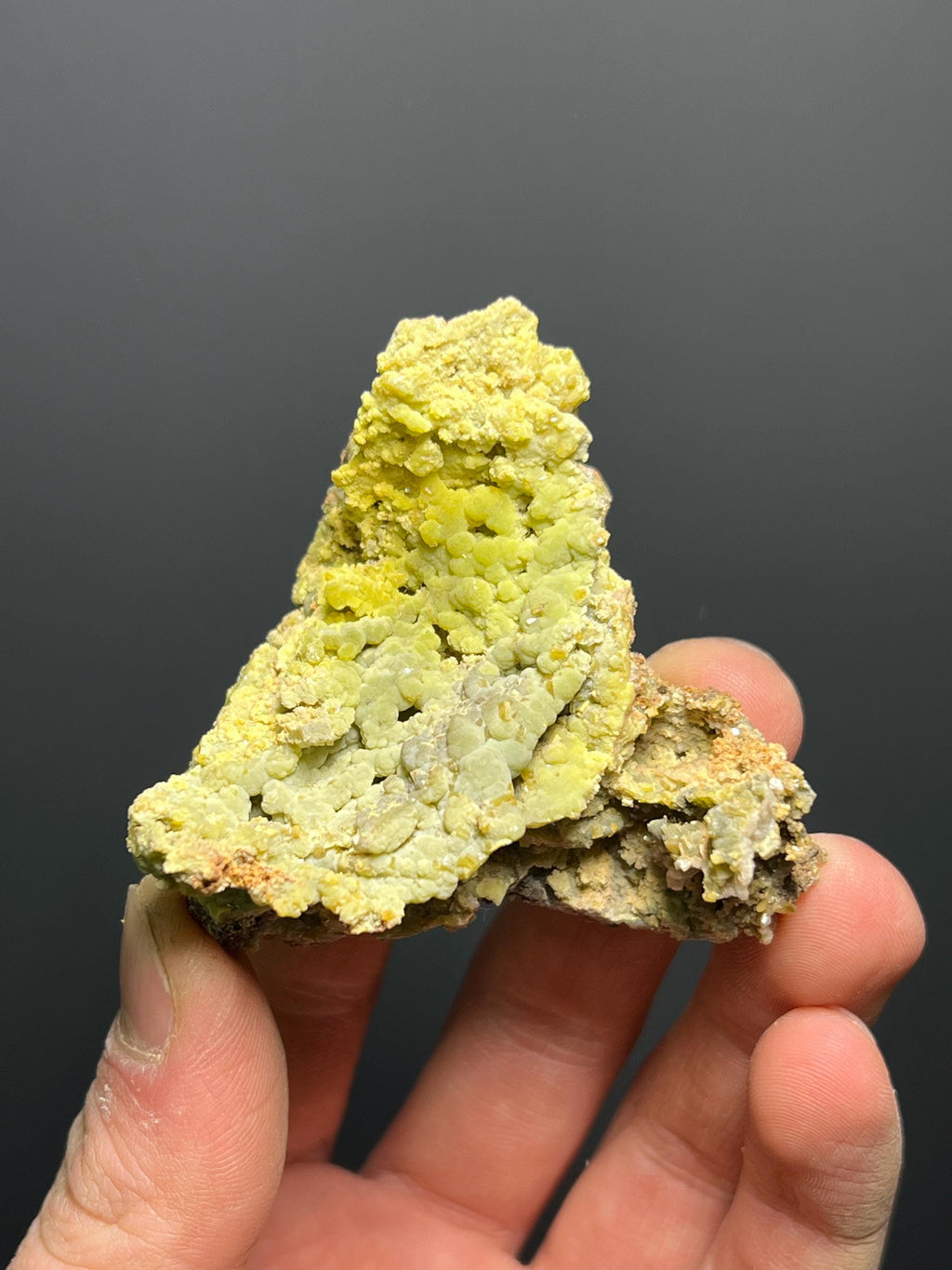 Museum Grade Mimetite Specimen, 134gram - Crystal Gemstone AE 