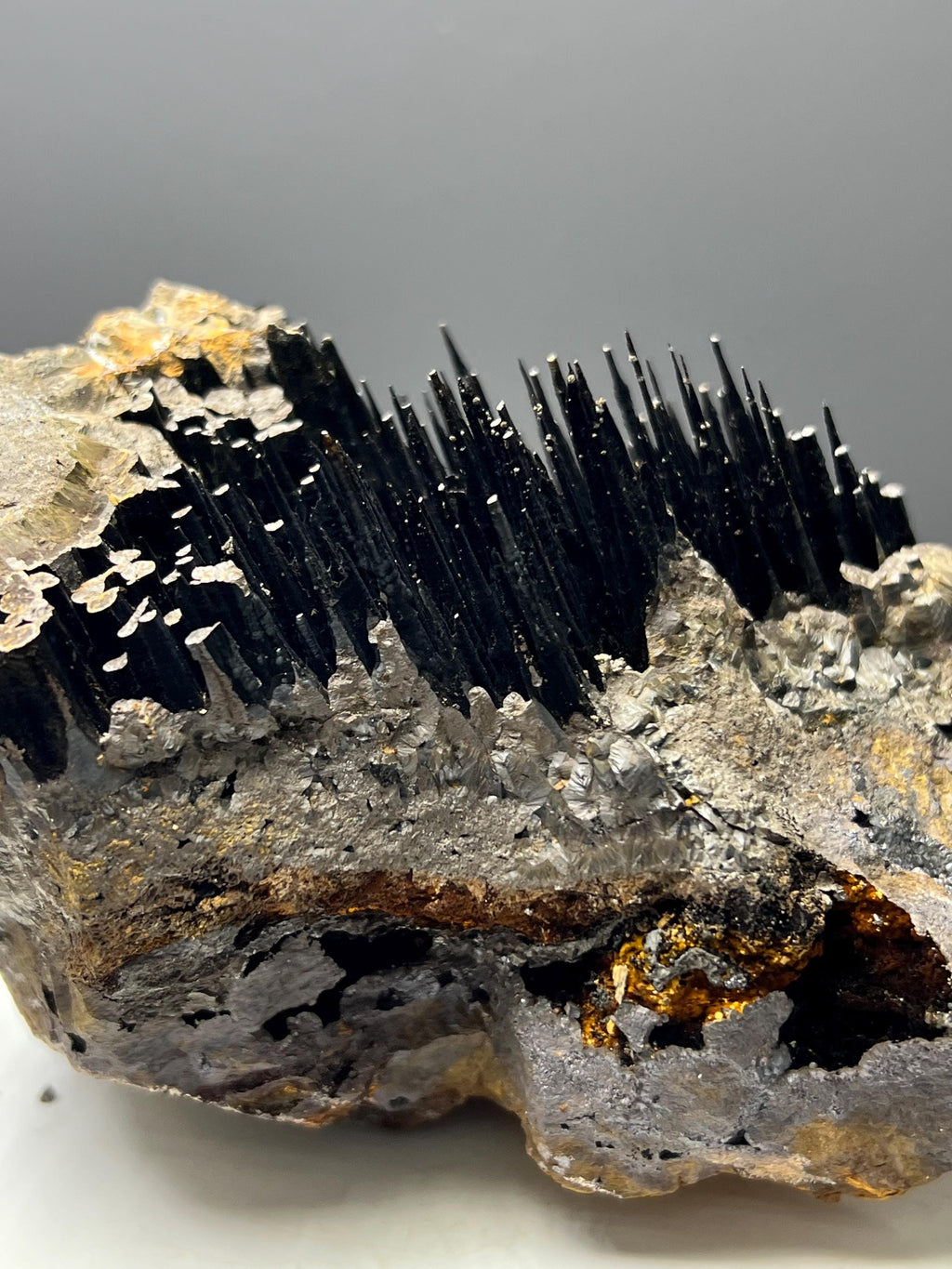 Museum Grade, Velvet Function Stalactite Goethtie, For Special Collection - Crystal Gemstone AE 