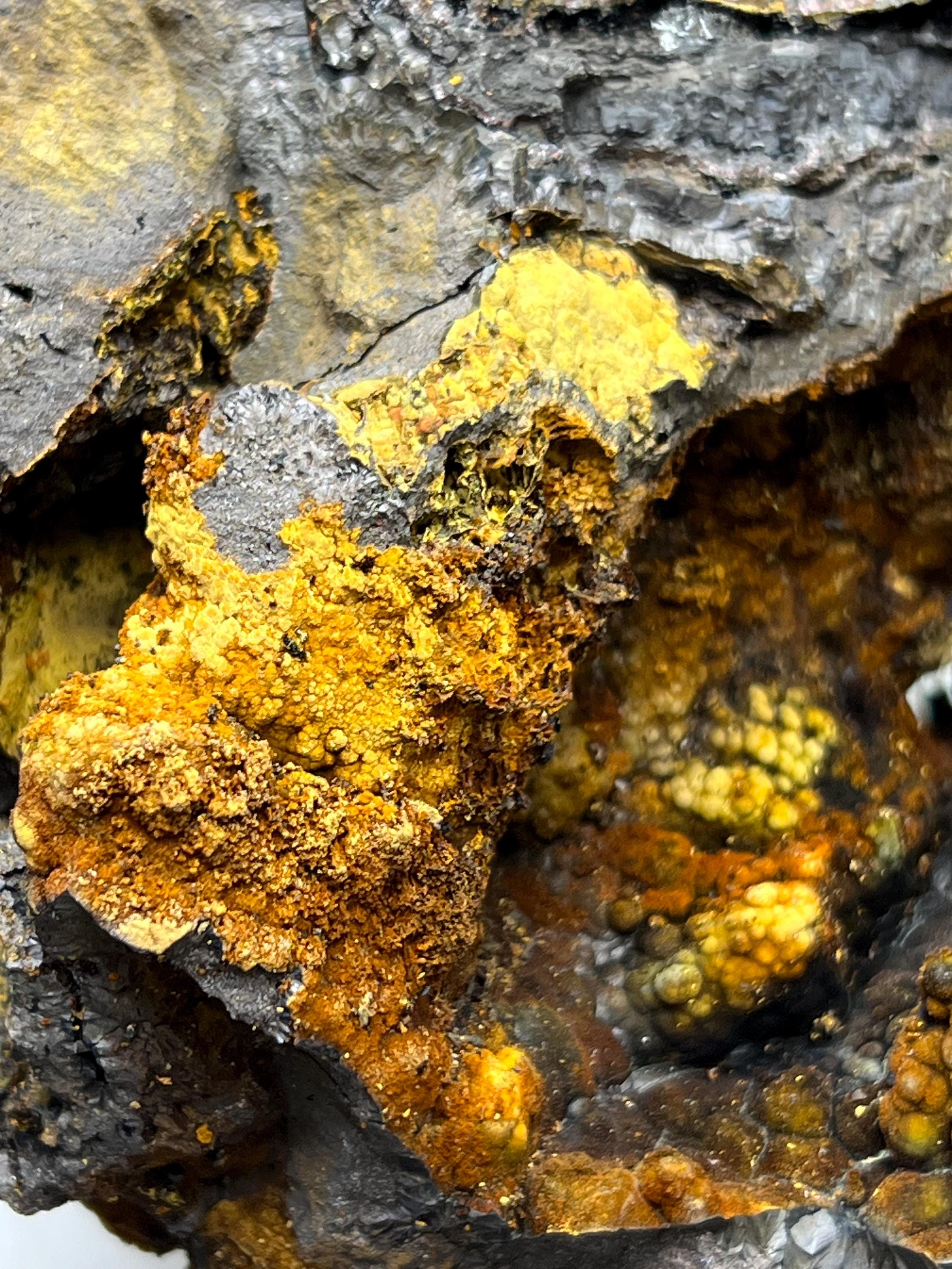Museum Grade! Very Showy Limonite And Specularite With Stalactite Goethite Specimen, For Special Collection - Crystal Gemstone AE 