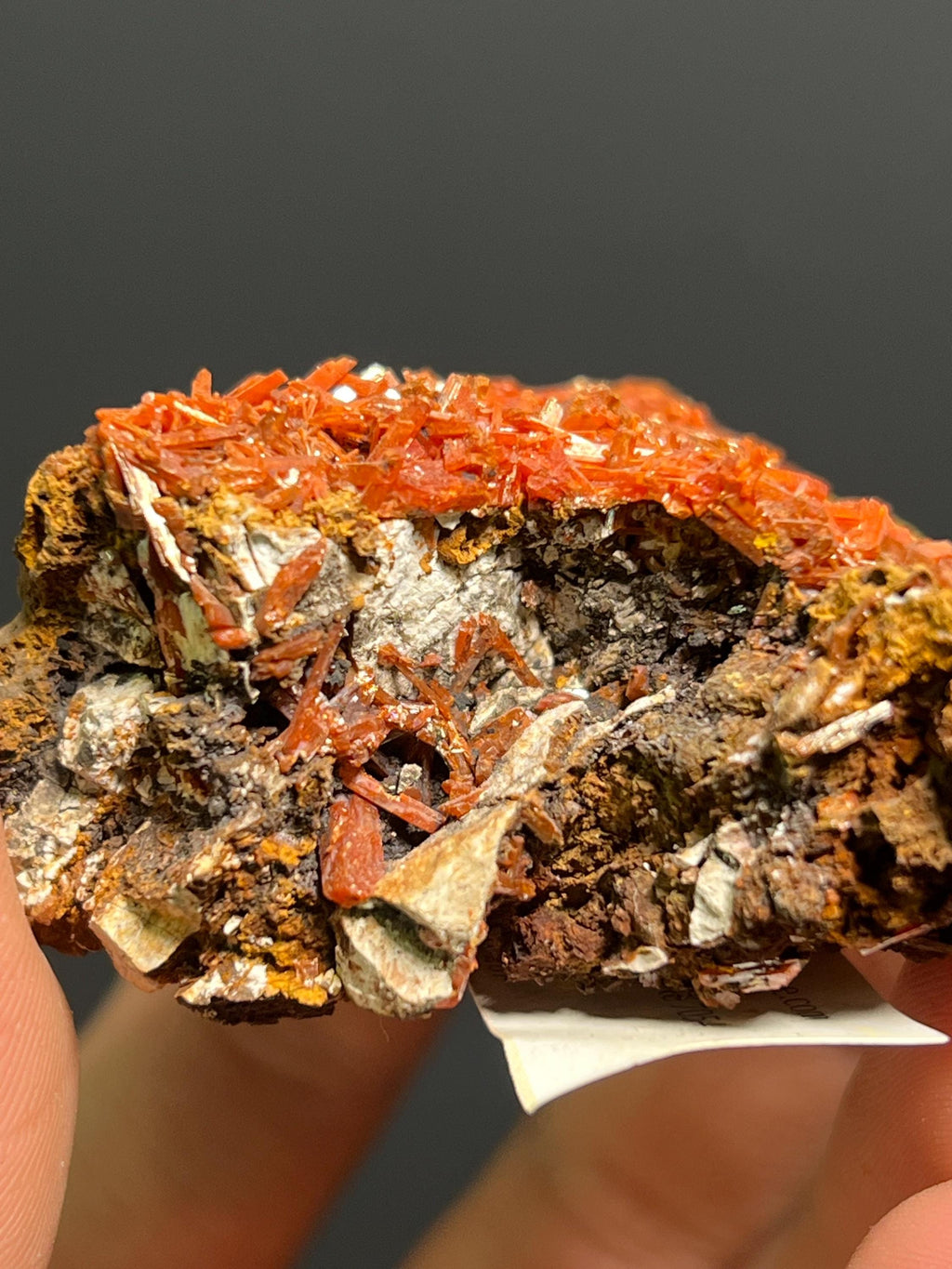Crocoite Specimen, 64gram - Crystal Gemstone AE 