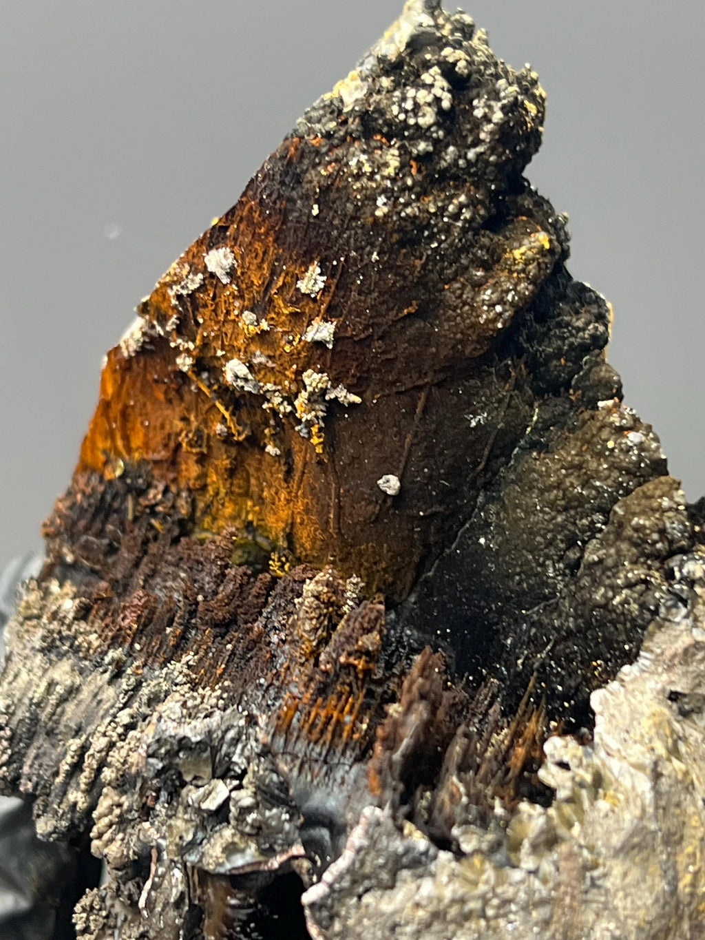 Museum Quality, Limonite And Specularite With Stalactite Goethite, For Special Collection - Crystal Gemstone AE 