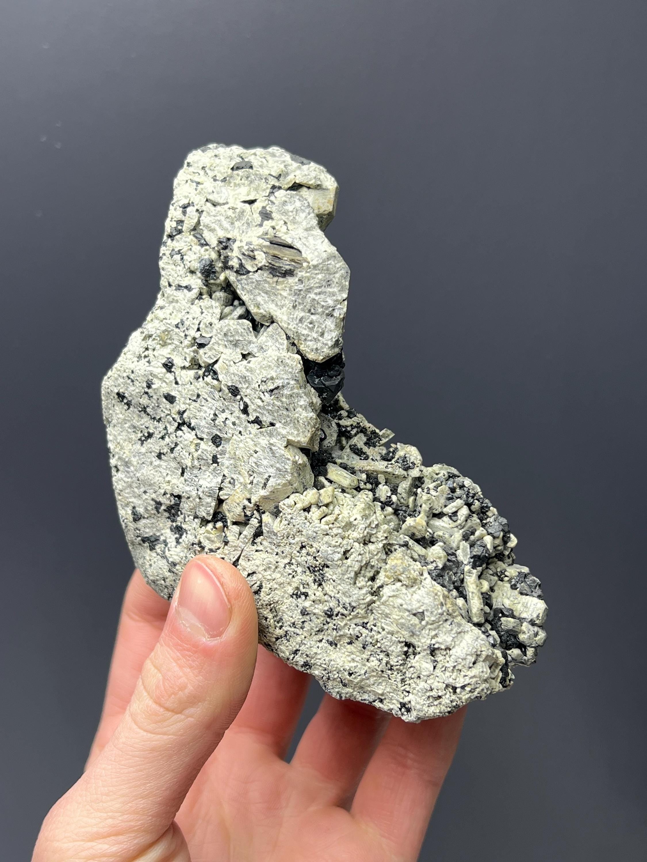 Foresterite And Spinel Specimen - Crystal Gemstone AE 