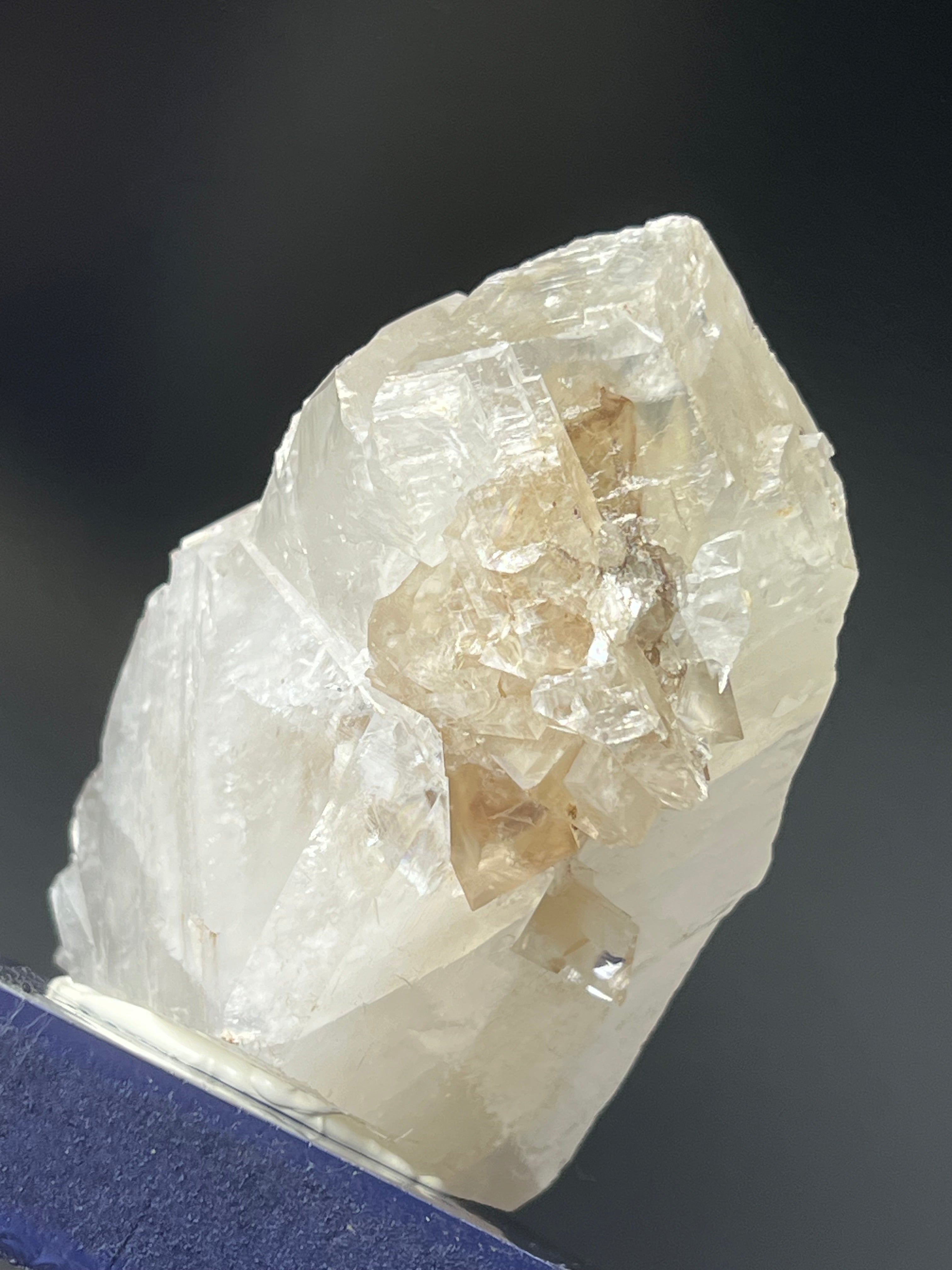 Big Tooth Clear Crystal Calcite Specimen