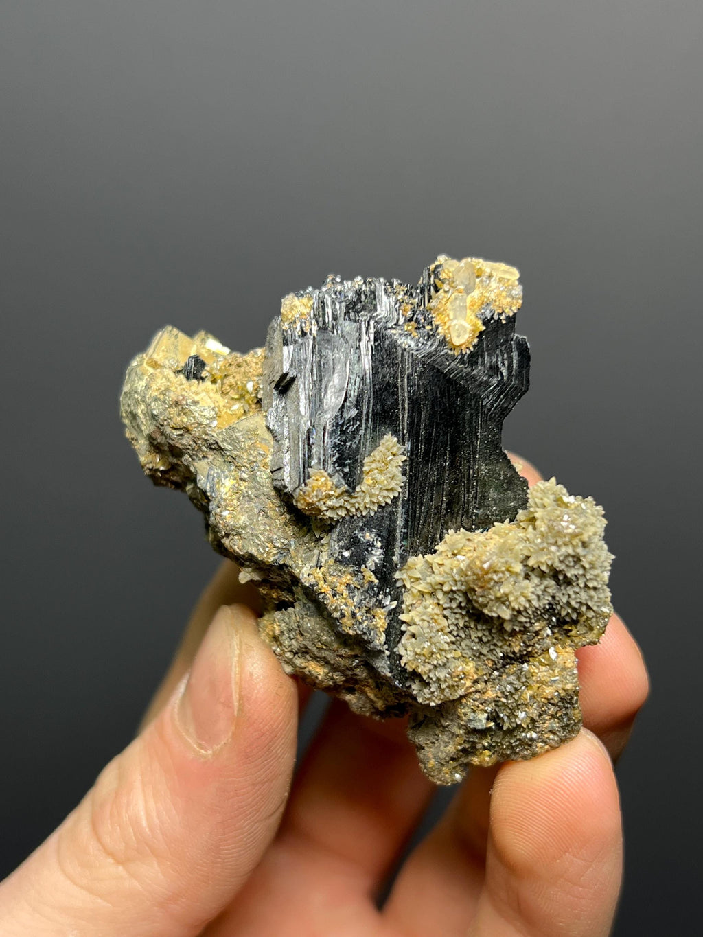Museum Grade, Vivanite Childernite Specimen, 118gram - Crystal Gemstone AE 