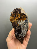 Special Quality Limonite And Specularite On Stalactite Goethite - Crystal Gemstone AE 