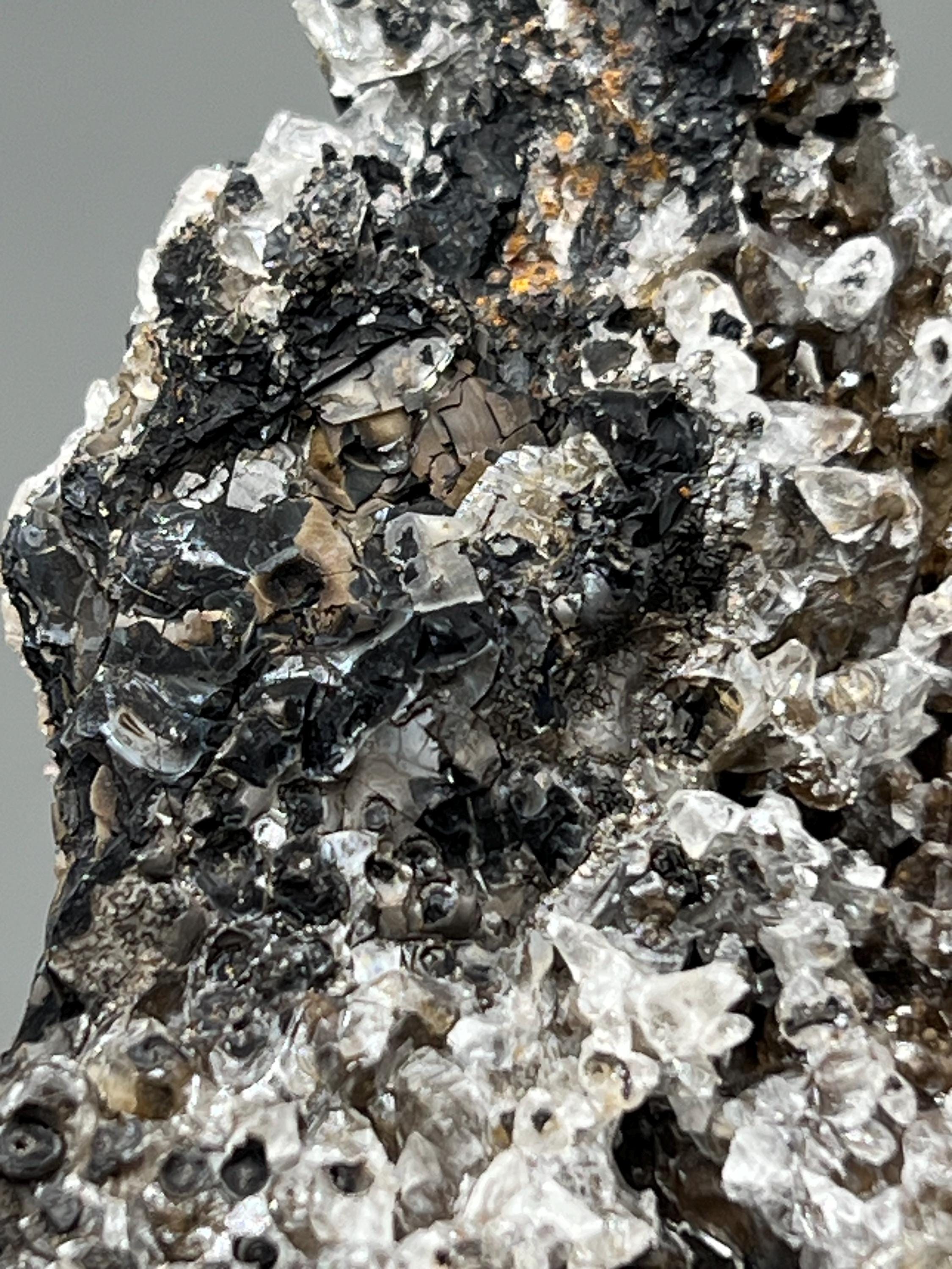 Very Special, Crystal Calcite On Hematite Mineral, From Turkey - Crystal Gemstone AE 