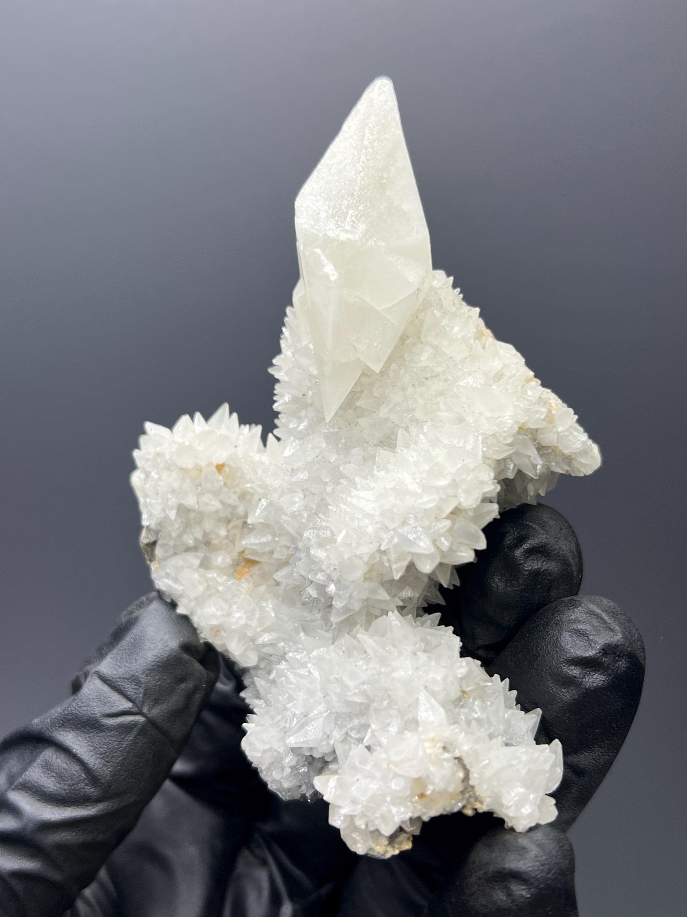 Crystal Calcite Cluster - Crystal Gemstone AE 