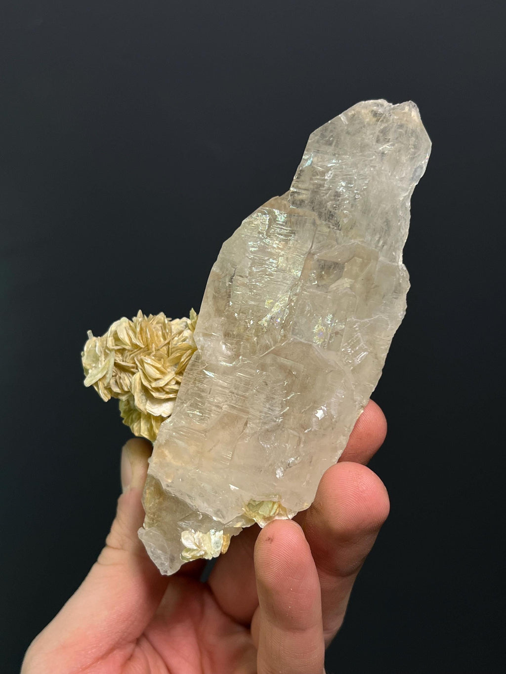 Museum Grade, Apatite Mica Quartz, 326gram - Crystal Gemstone AE 