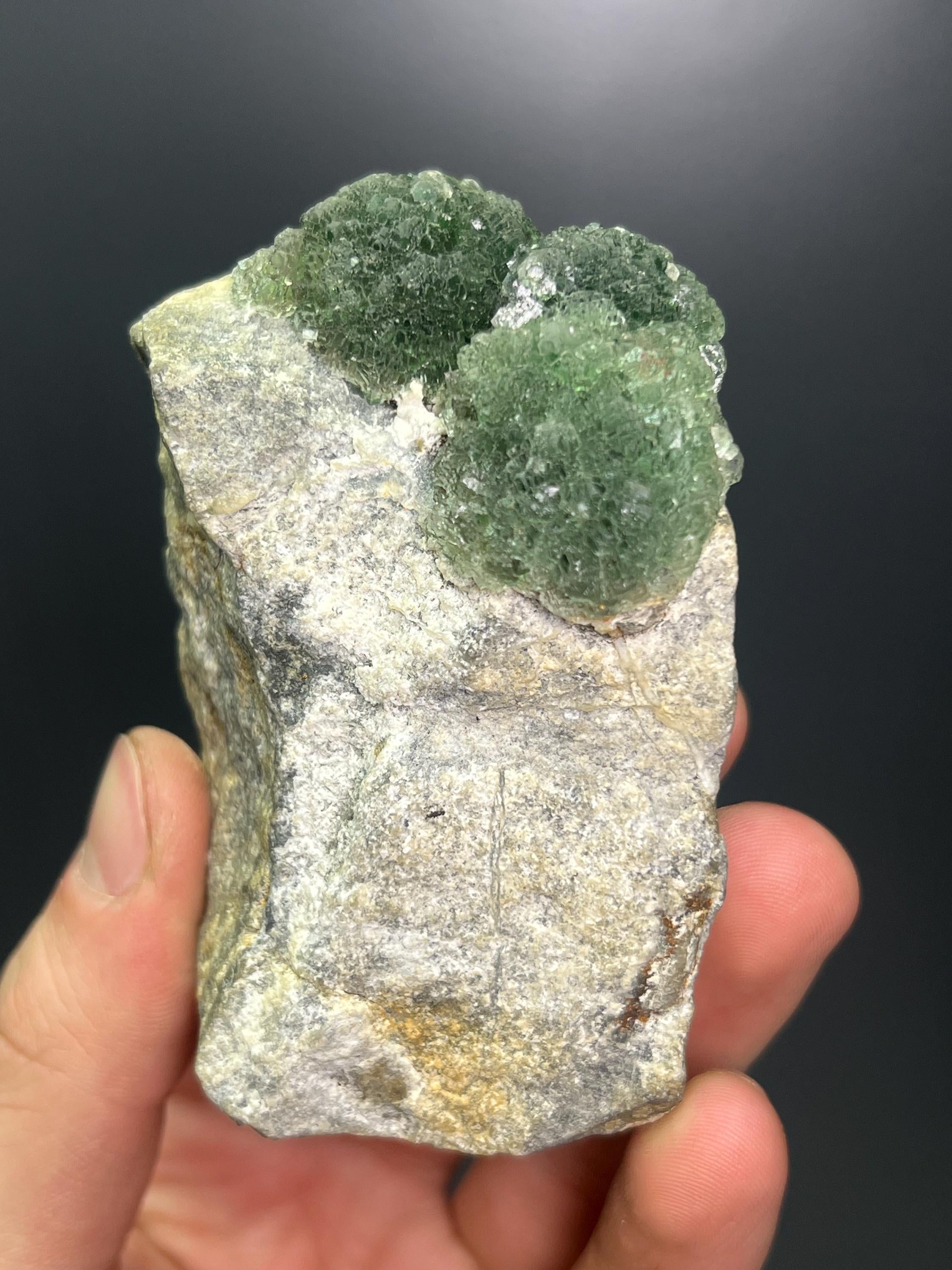 Prehnite Specimen, India - Crystal Gemstone AE 