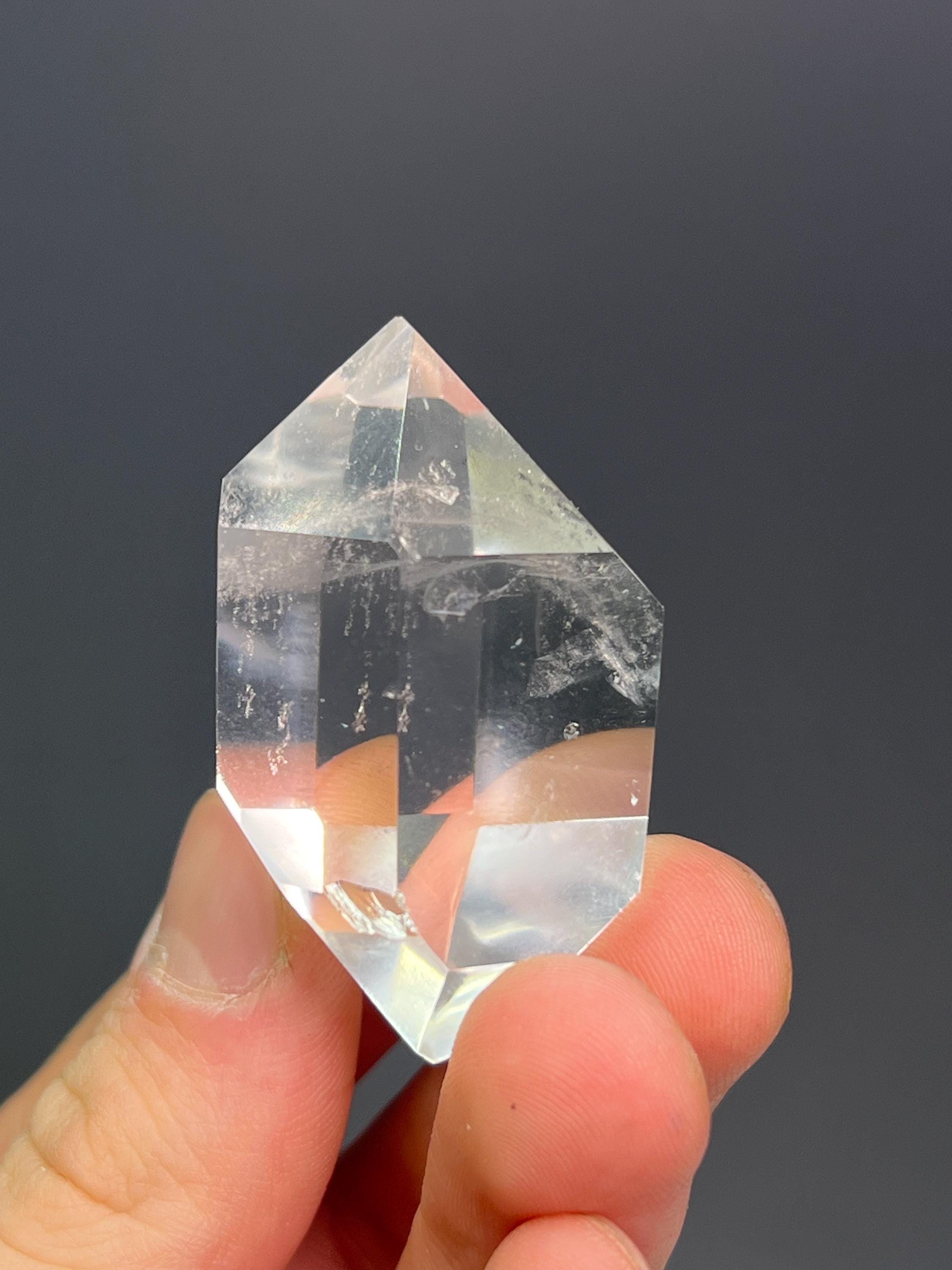 Top Grade, Diamond Quartz Specimen - Crystal Gemstone AE 