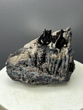 Very Showy! Specularite With Stalactite Goethite Specimen - Crystal Gemstone AE 
