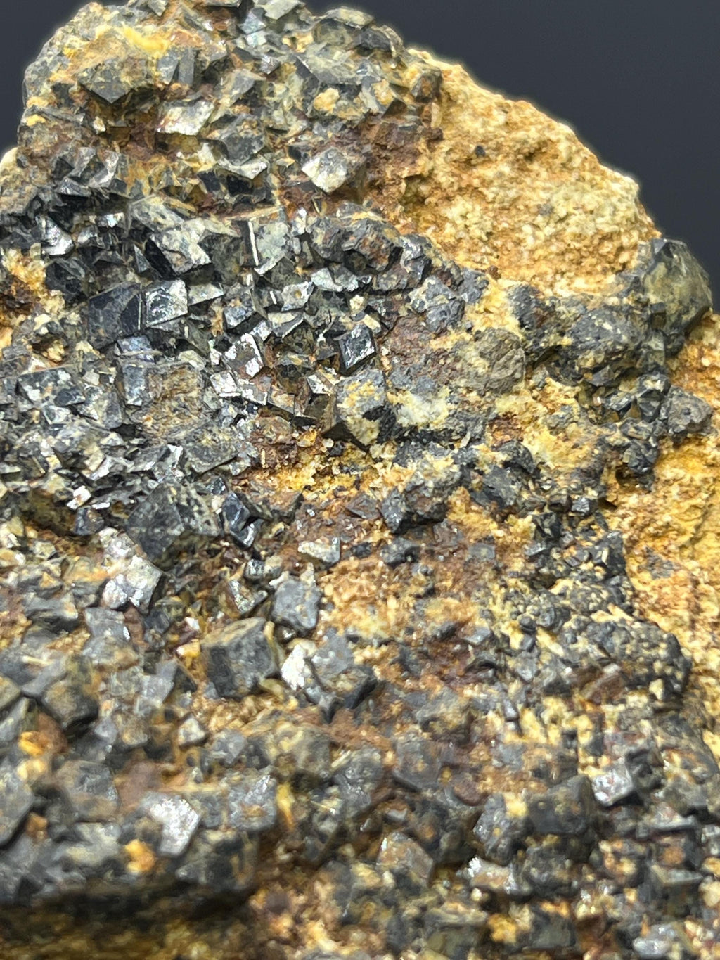 Melanite Garnet Specimen - Crystal Gemstone AE 