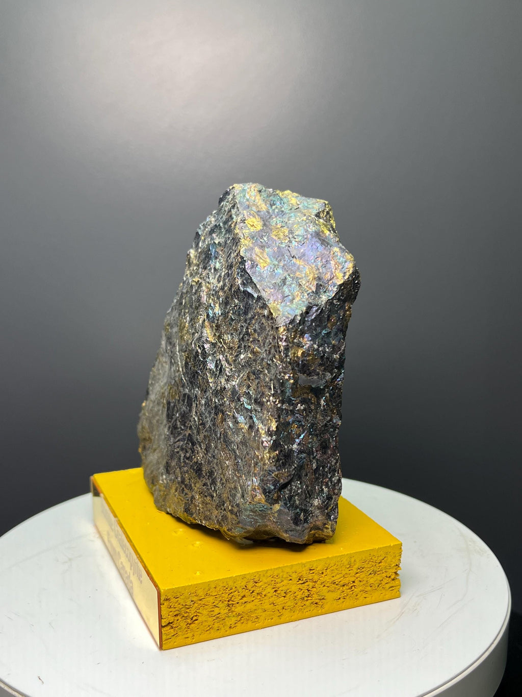 Bornite With Chalcopyrite Specimen - Crystal Gemstone AE 