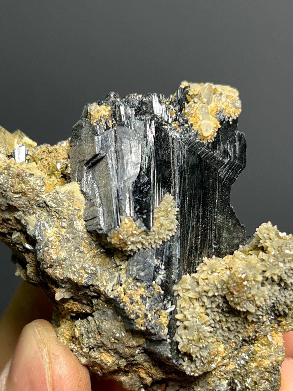 Museum Grade, Vivanite Childernite Specimen, 118gram - Crystal Gemstone AE 