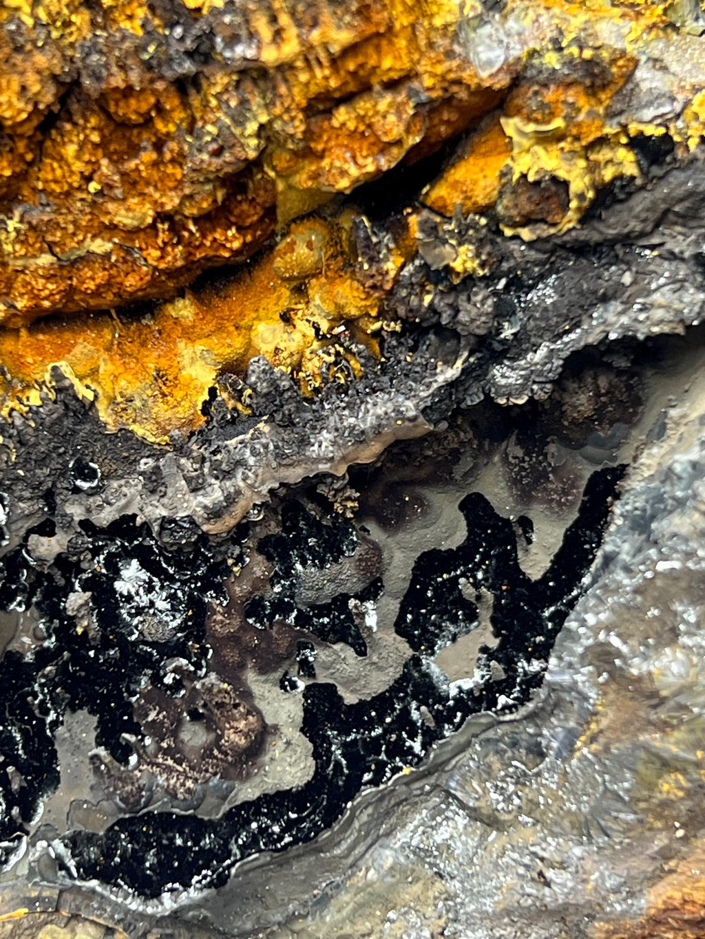Museum Quality! Very Special Limonite And Specularite With Stalactite Goethite - Crystal Gemstone AE 