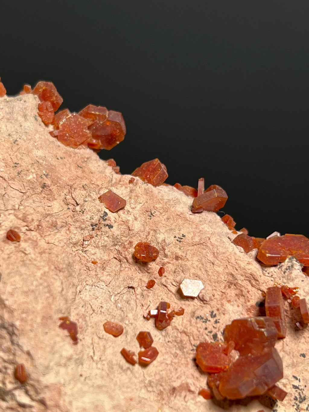 Vanadinite Specimen, 198gram - Crystal Gemstone AE 