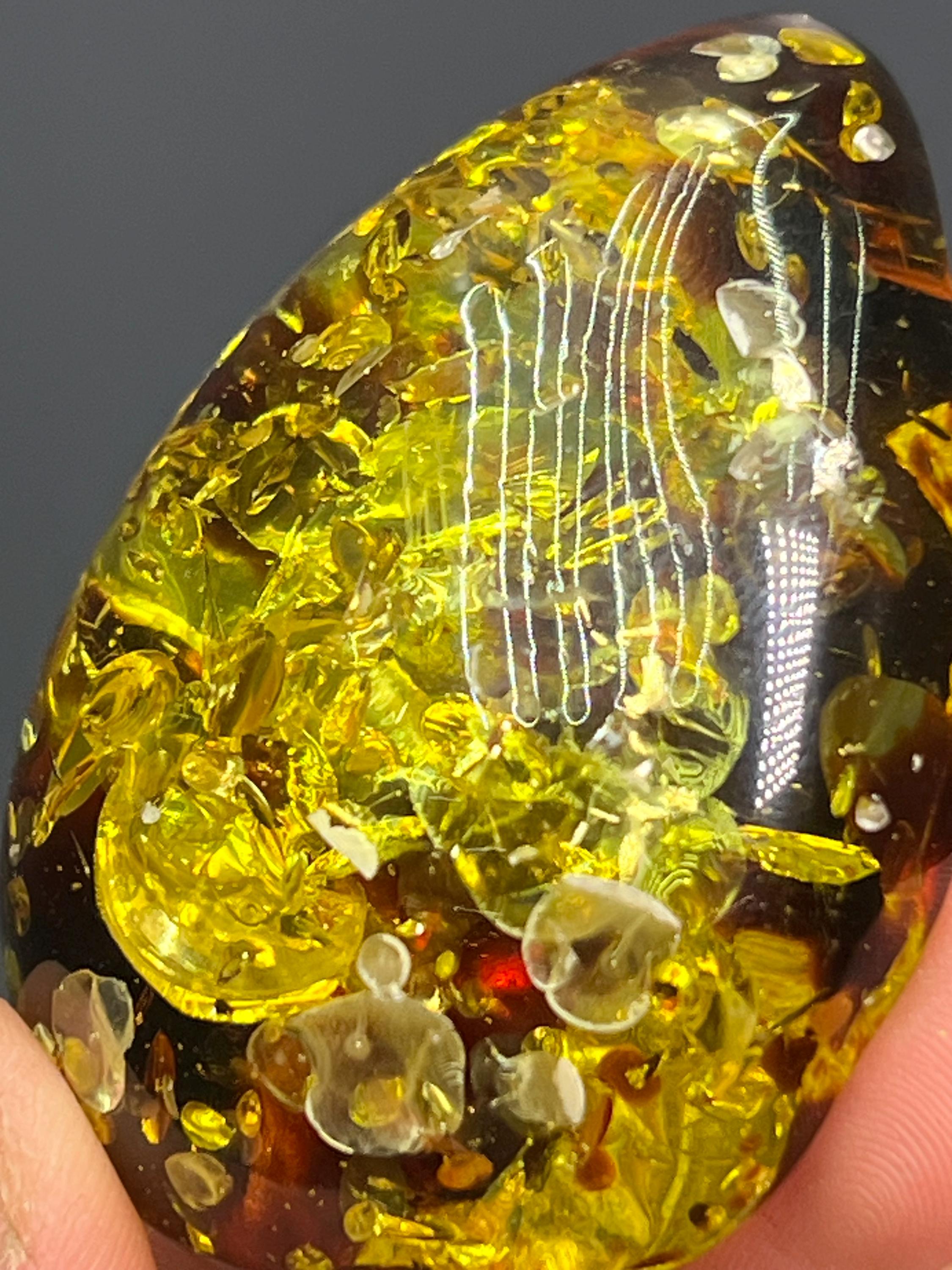 Amber Specimen - Russia - Crystal Gemstone AE 