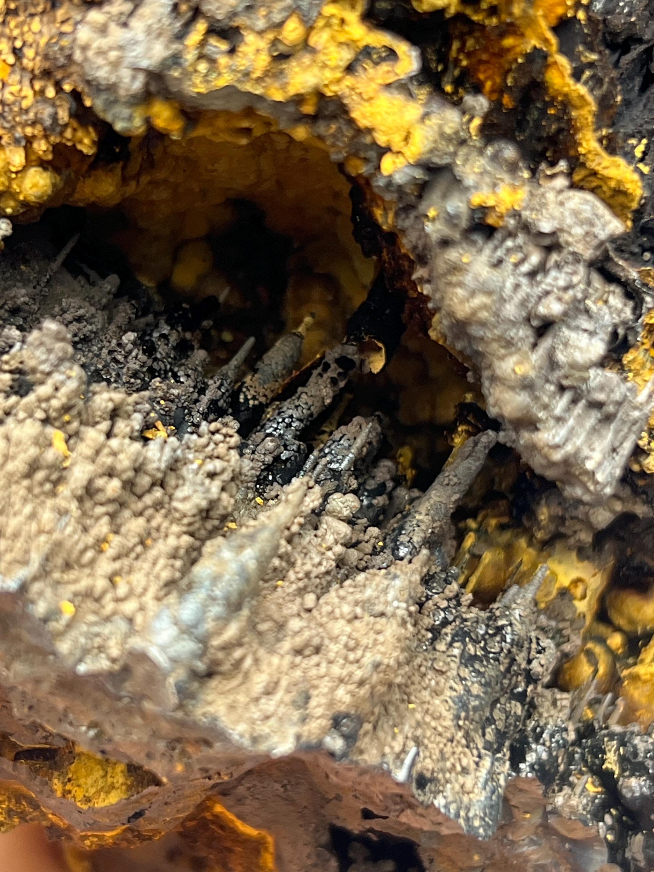 Museum quality, Limonite With Velvet Function Stalactite Goethite, From Turkey, Special Collection Piece - Crystal Gemstone AE 