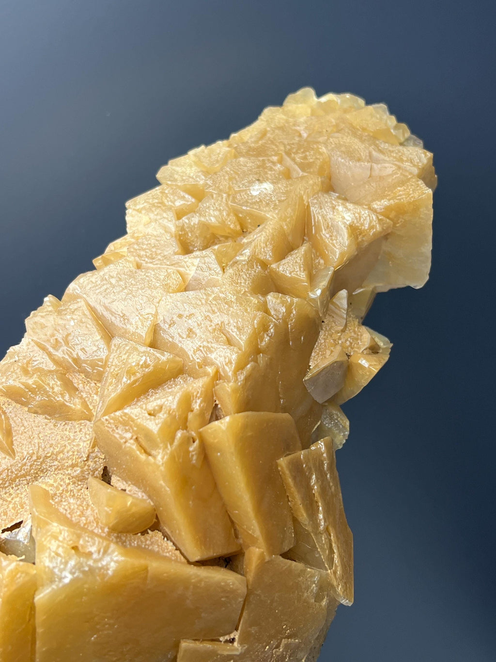 Very Special Orange Crystal Calcite Specimen - Crystal Gemstone AE 