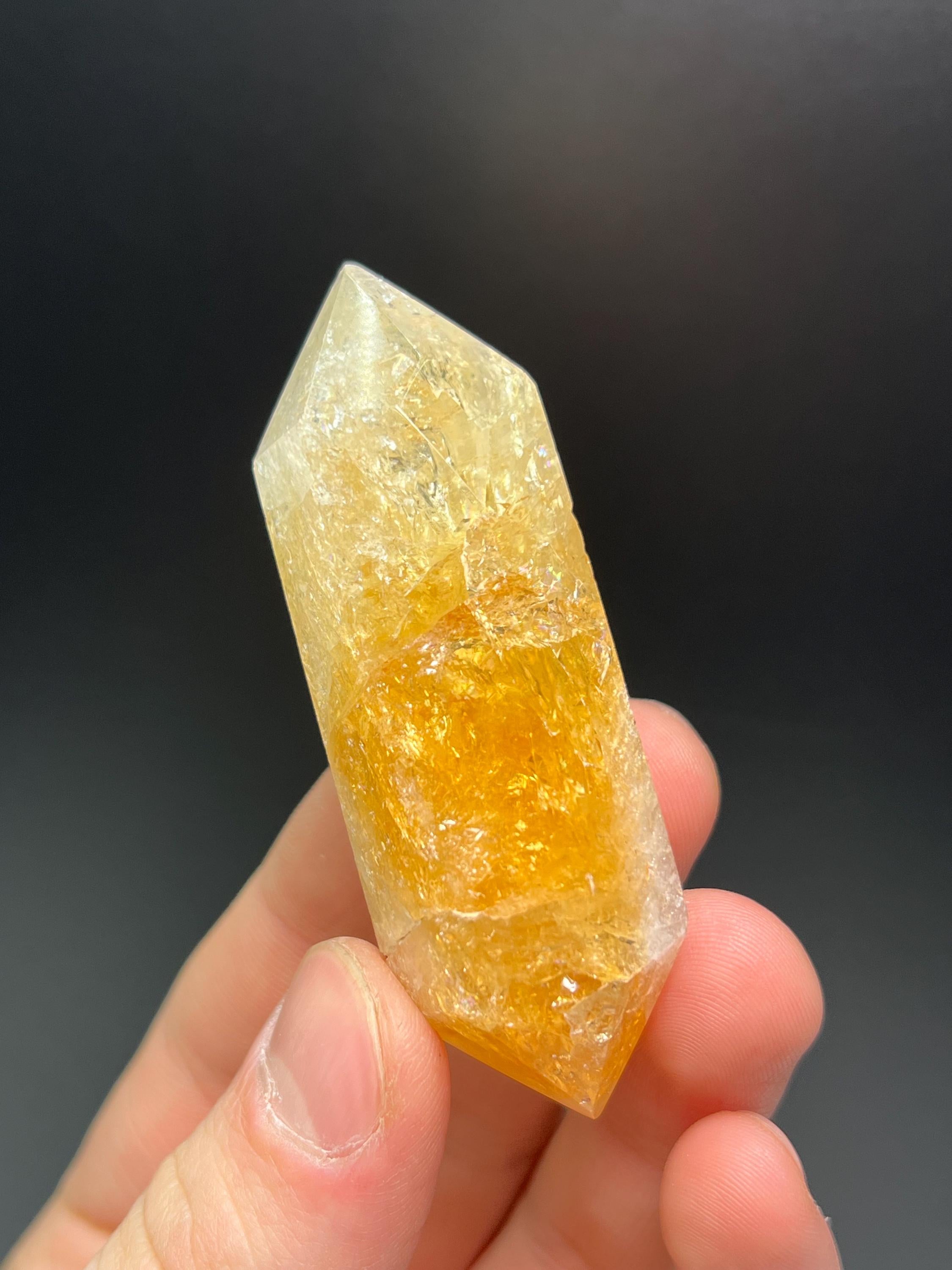 Citrine Crystal Tower - Crystal Gemstone AE 