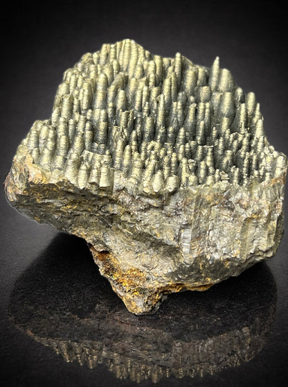 “Museum Grade” Golden Color Stalactite Goethite