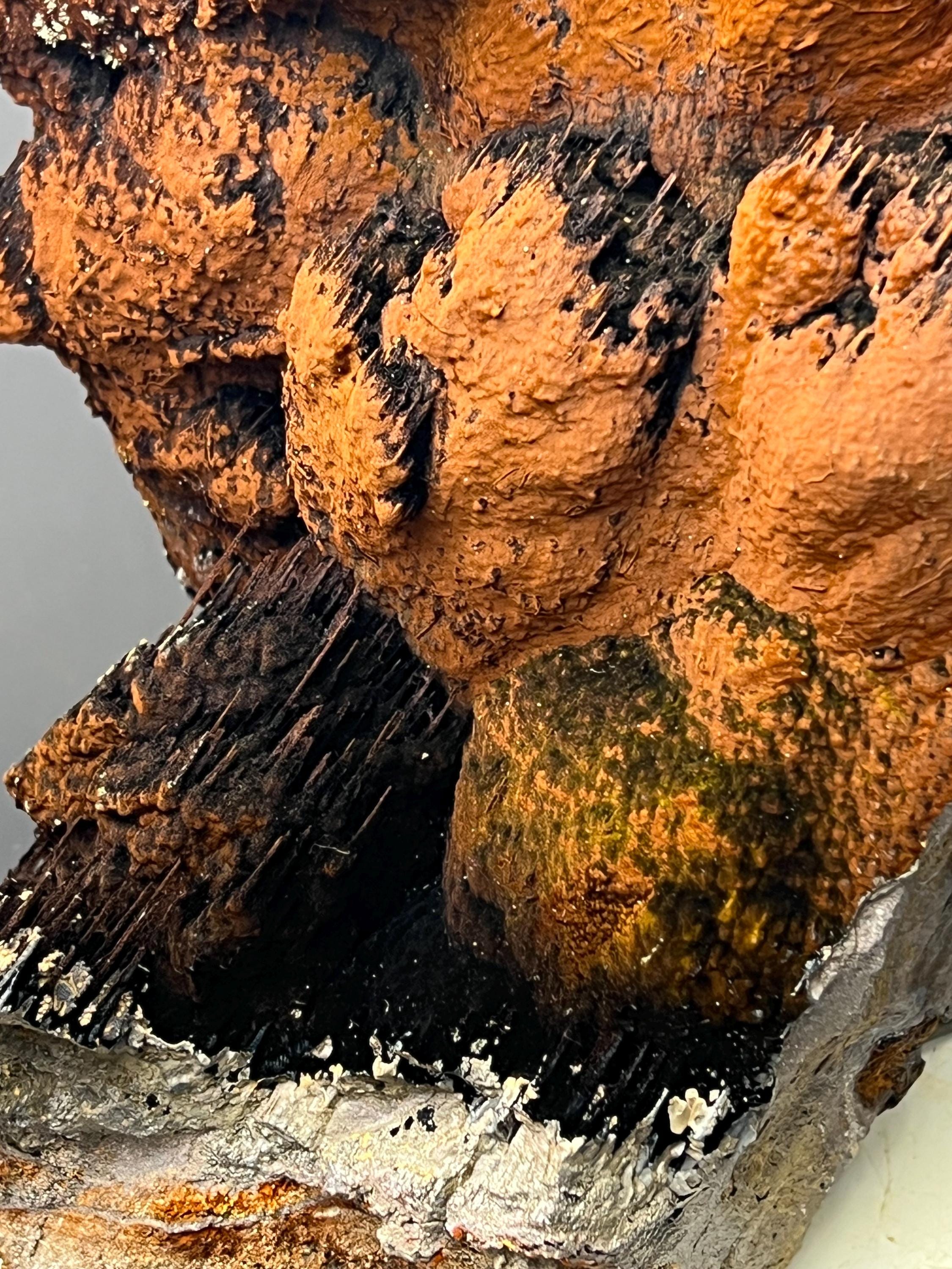 Stalactite Goethite with Limonite, Museum Quality Mineral Specimen - Crystal Gemstone AE 