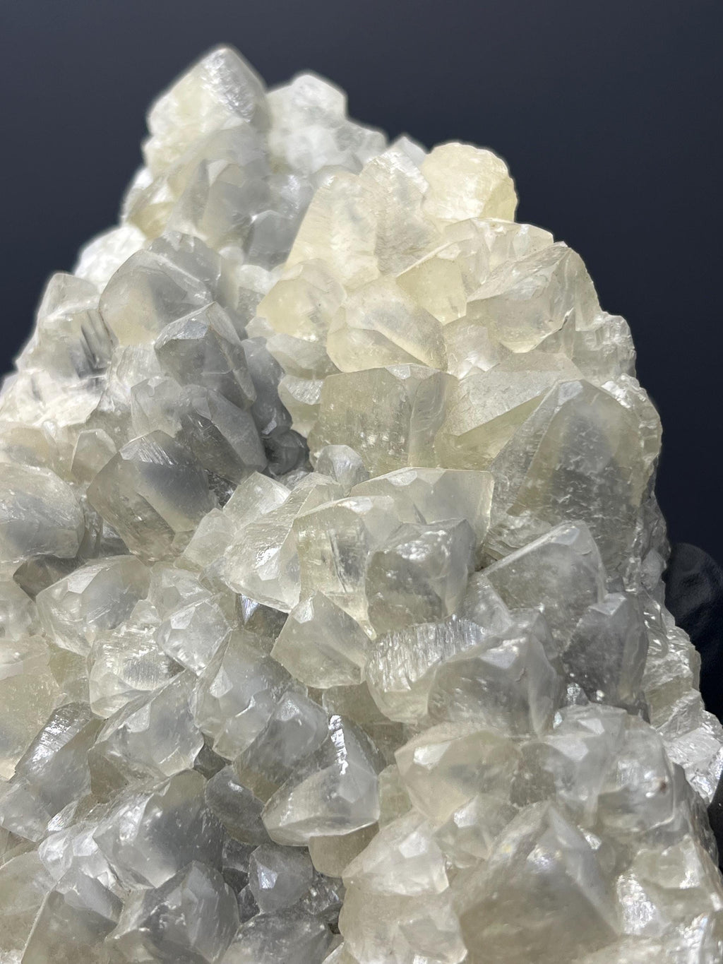 Smoky Gray Calcite Specimen - West Anatolia Crystal - Crystal Gemstone AE 