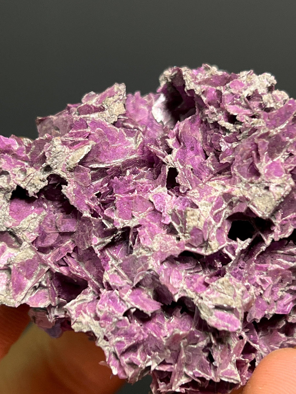 Purple Mica Lepidolite Crystal Specimen - Australia - Crystal Gemstone AE 