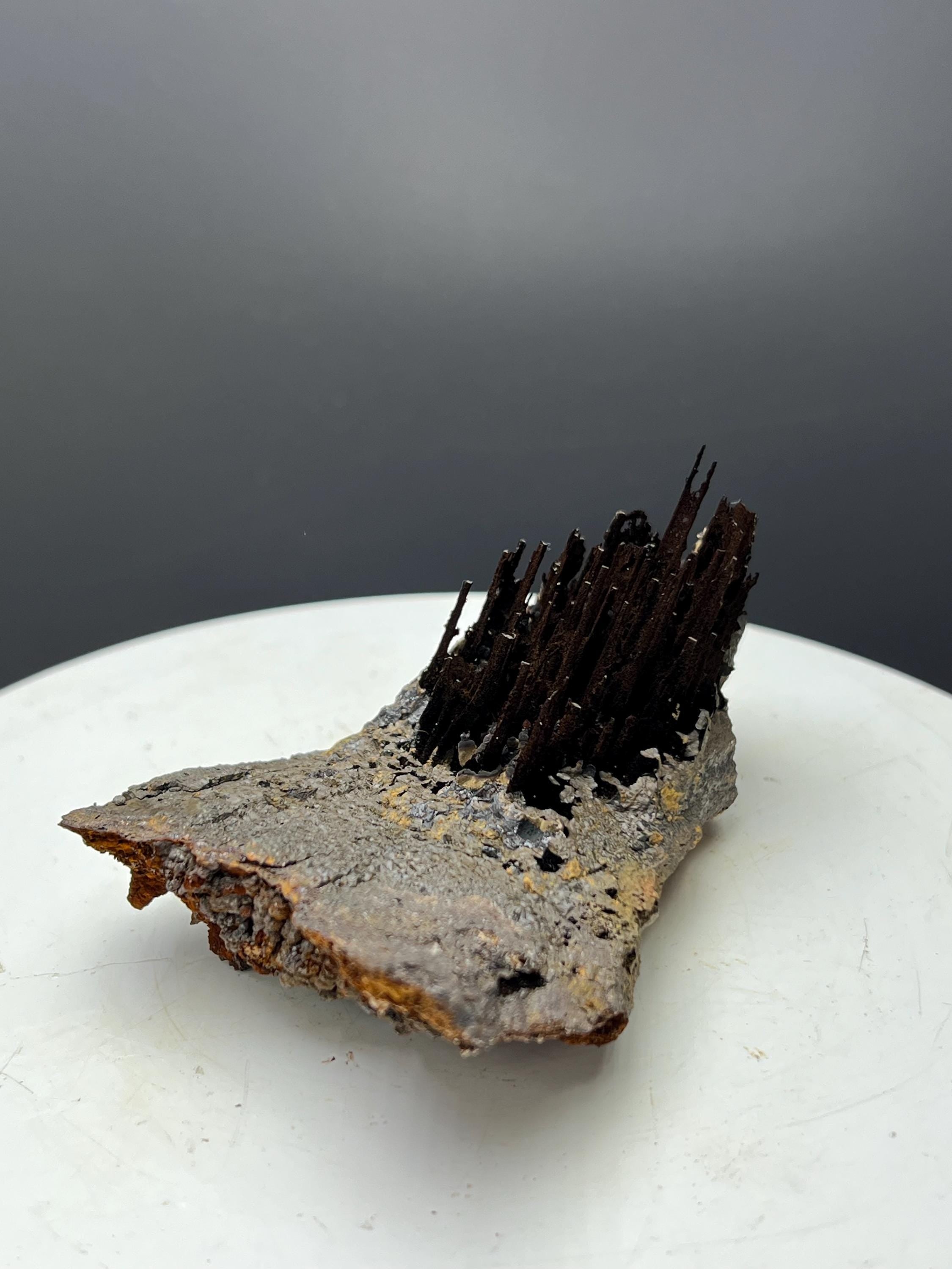 Very Showy Limonite With Stalactite Goethite Specimen - Crystal Gemstone AE 