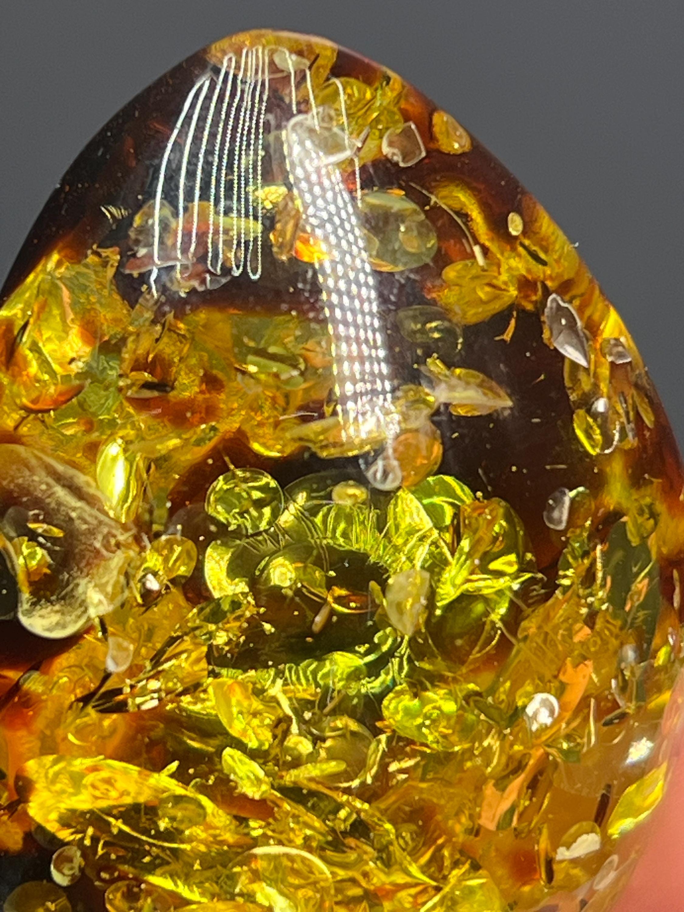 Amber Specimen - Russia - Crystal Gemstone AE 