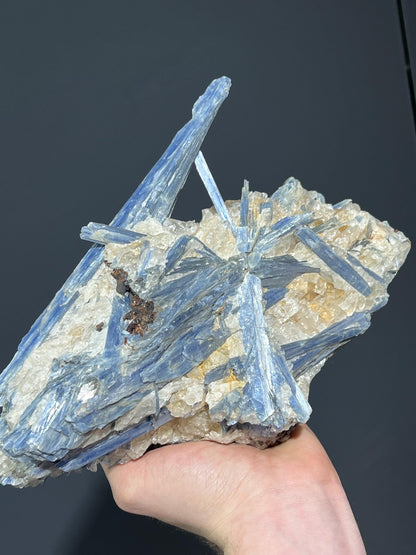 Special Formation Blue Kyanite Mineral - Crystal Gemstone AE 